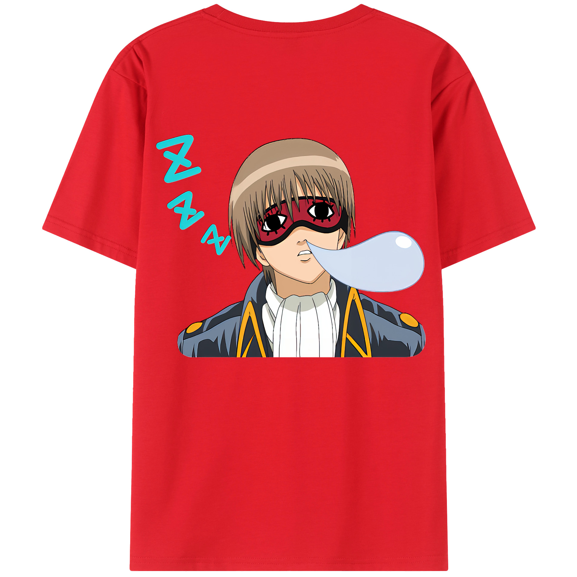 （画像用） ぎんたま 坂田銀時（さかたぎんとき） 神楽 志村新八（しむら しんぱち） GINTAMA Sakata Gintoki Kagura Shimura Shinpachi 綿100％ メンズ半袖Tシャツ（バックプリント） 通気性