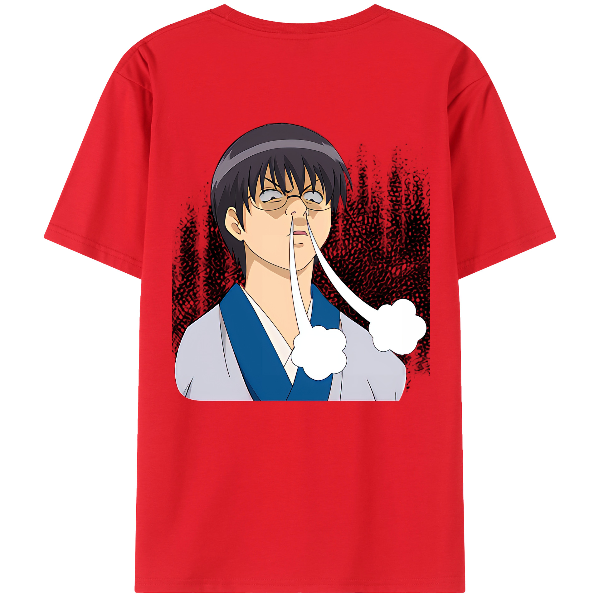（画像用） ぎんたま 坂田銀時（さかたぎんとき） 神楽 志村新八（しむら しんぱち） GINTAMA Sakata Gintoki Kagura Shimura Shinpachi 綿100％ メンズ半袖Tシャツ（バックプリント） 通気性