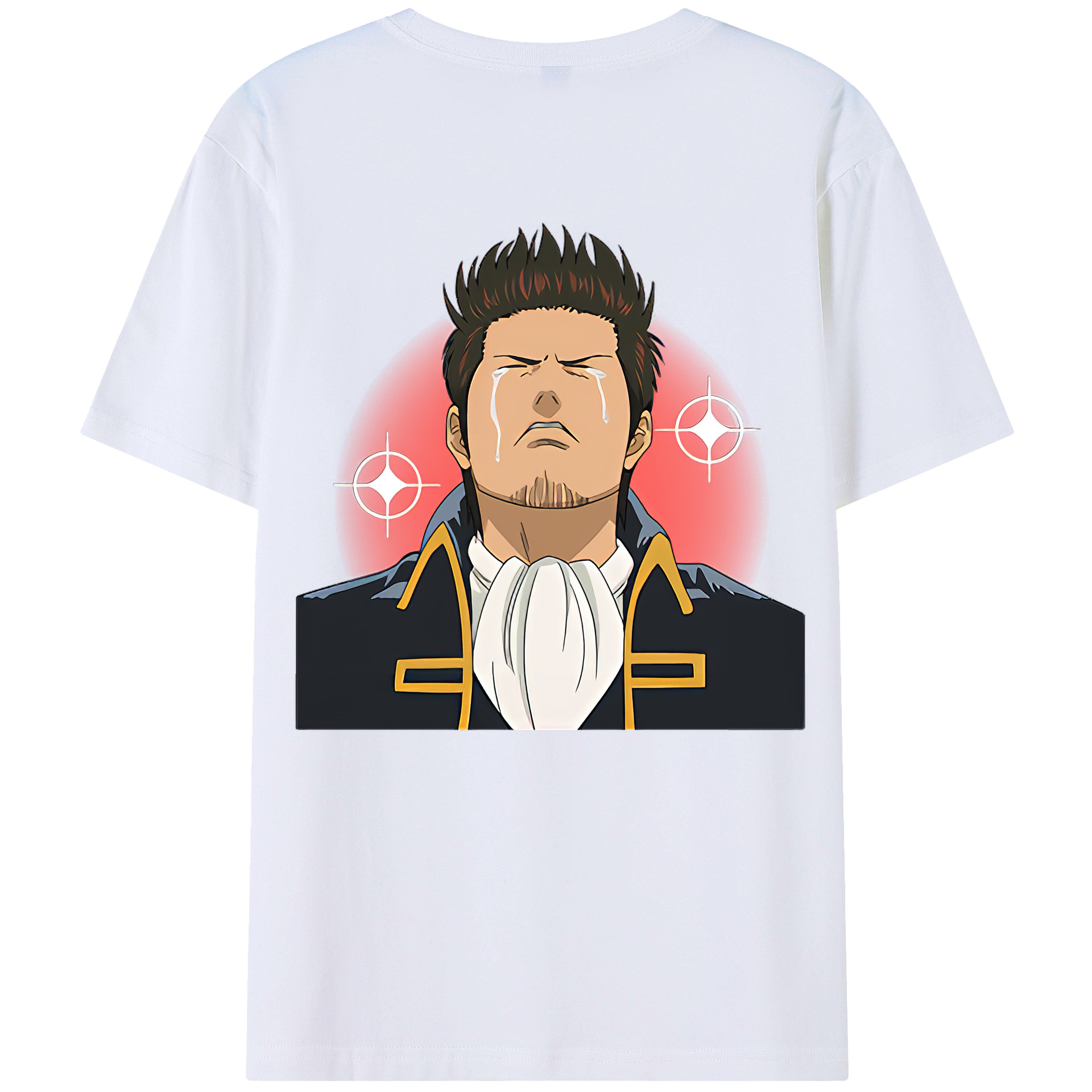 （画像用） ぎんたま 坂田銀時（さかたぎんとき） 神楽 志村新八（しむら しんぱち） GINTAMA Sakata Gintoki Kagura Shimura Shinpachi 綿100％ メンズ半袖Tシャツ（バックプリント） 通気性