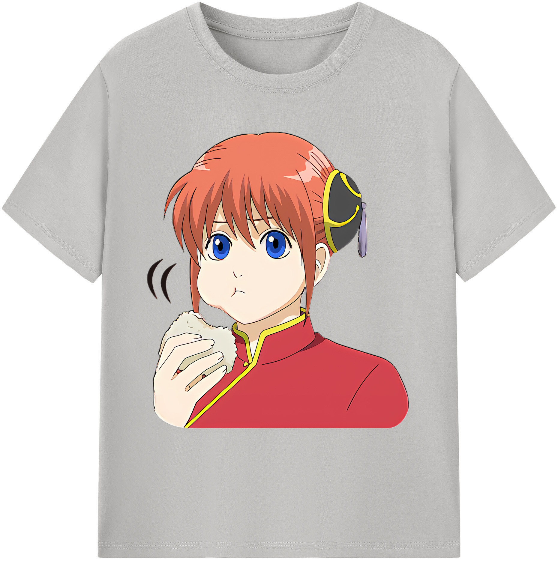 （画像用） ぎんたま 坂田銀時（さかたぎんとき） 神楽 志村新八（しむら しんぱち） GINTAMA Sakata Gintoki Kagura Shimura Shinpachi 綿100％ メンズ半袖Tシャツ｜肌触りやわらか＆通気性