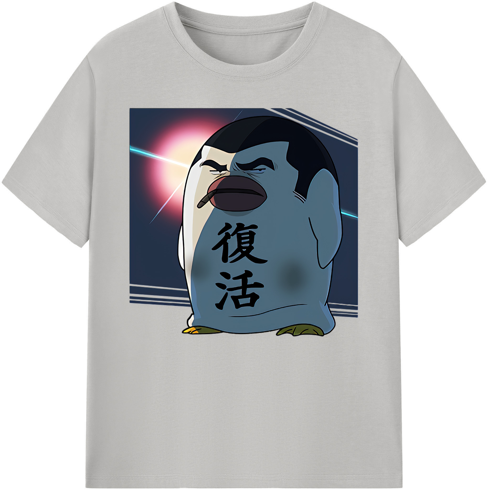 （画像用） ぎんたま 坂田銀時（さかたぎんとき） 神楽 志村新八（しむら しんぱち） GINTAMA Sakata Gintoki Kagura Shimura Shinpachi 綿100％ メンズ半袖Tシャツ｜肌触りやわらか＆通気性