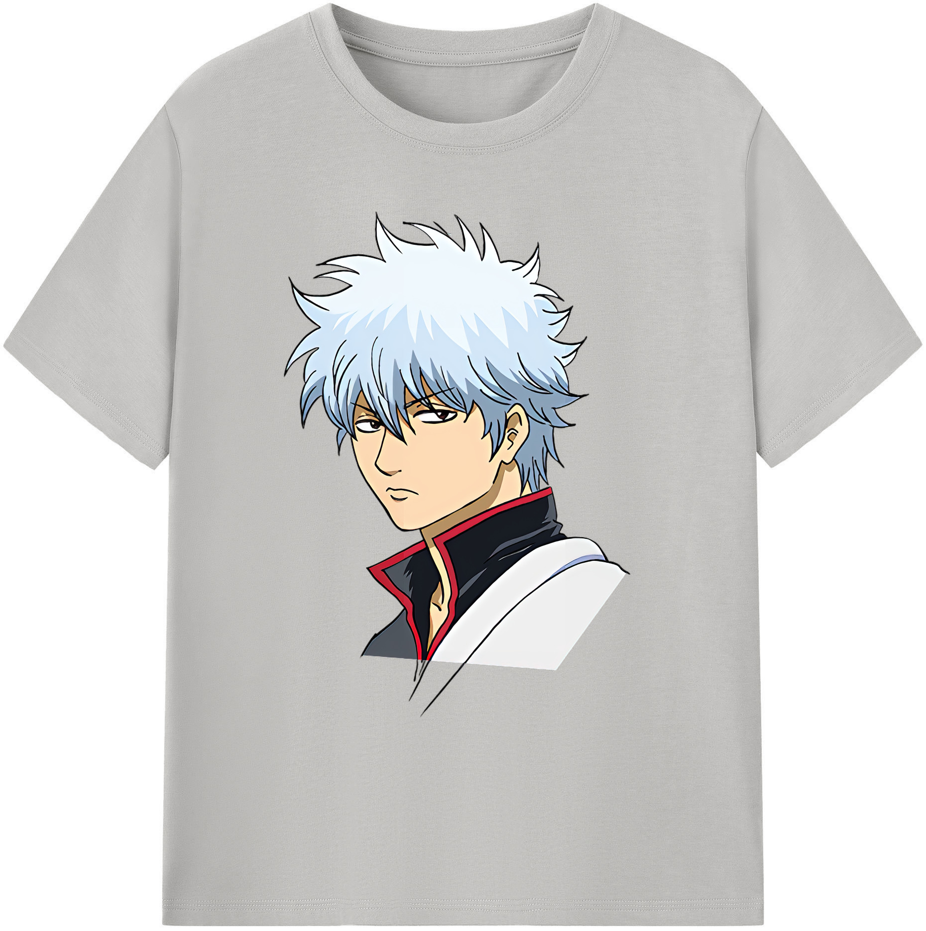 （画像用） ぎんたま 坂田銀時（さかたぎんとき） 神楽 志村新八（しむら しんぱち） GINTAMA Sakata Gintoki Kagura Shimura Shinpachi 綿100％ メンズ半袖Tシャツ｜肌触りやわらか＆通気性