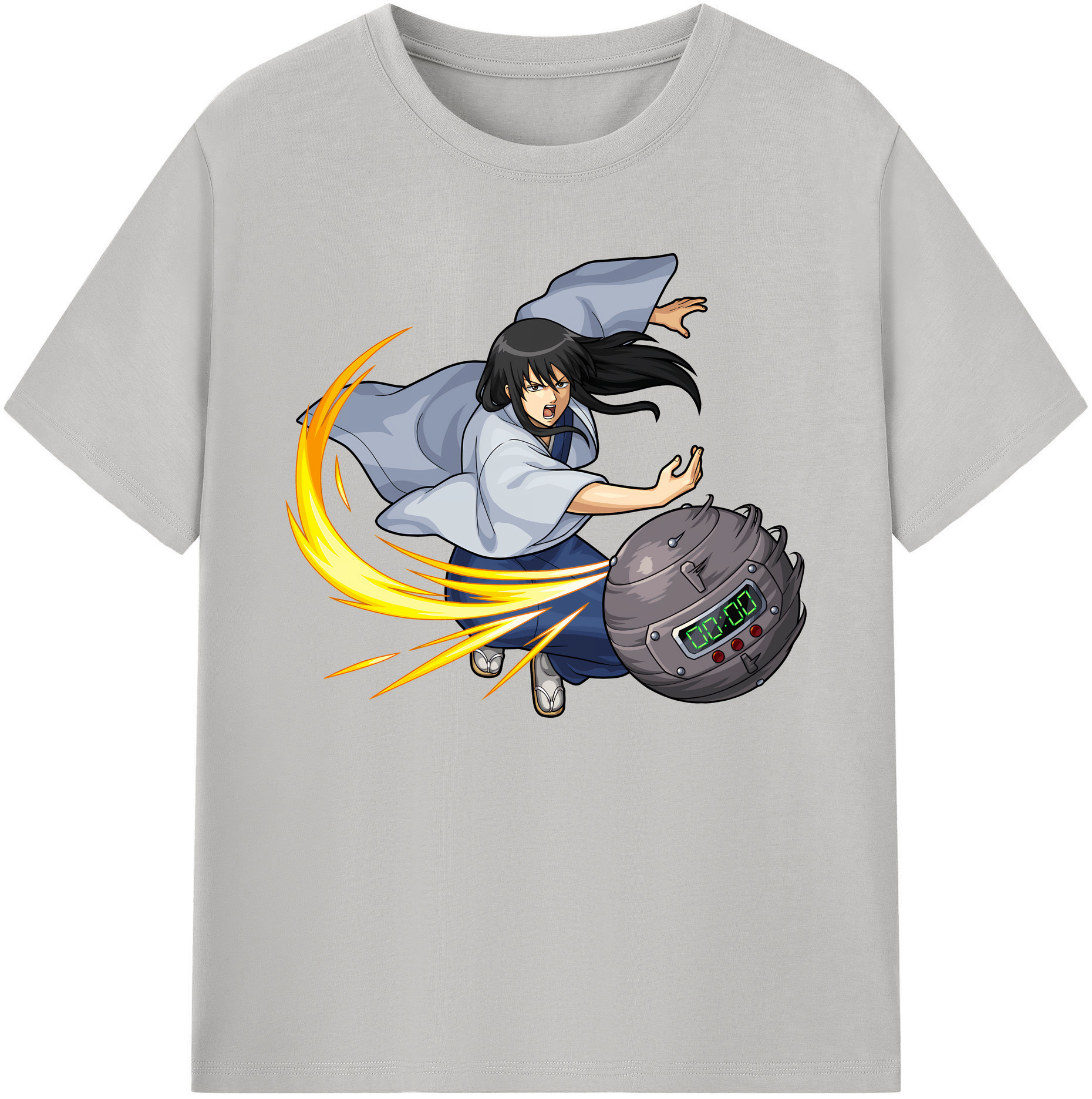 （画像用） ぎんたま 坂田銀時（さかたぎんとき） 神楽 志村新八（しむら しんぱち） GINTAMA Sakata Gintoki Kagura Shimura Shinpachi 綿100％ メンズ半袖Tシャツ｜肌触りやわらか＆通気性