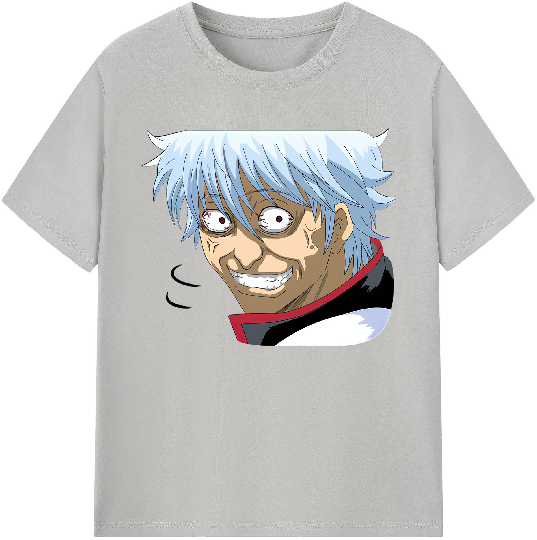 （画像用） ぎんたま 坂田銀時（さかたぎんとき） 神楽 志村新八（しむら しんぱち） GINTAMA Sakata Gintoki Kagura Shimura Shinpachi 綿100％ メンズ半袖Tシャツ｜肌触りやわらか＆通気性