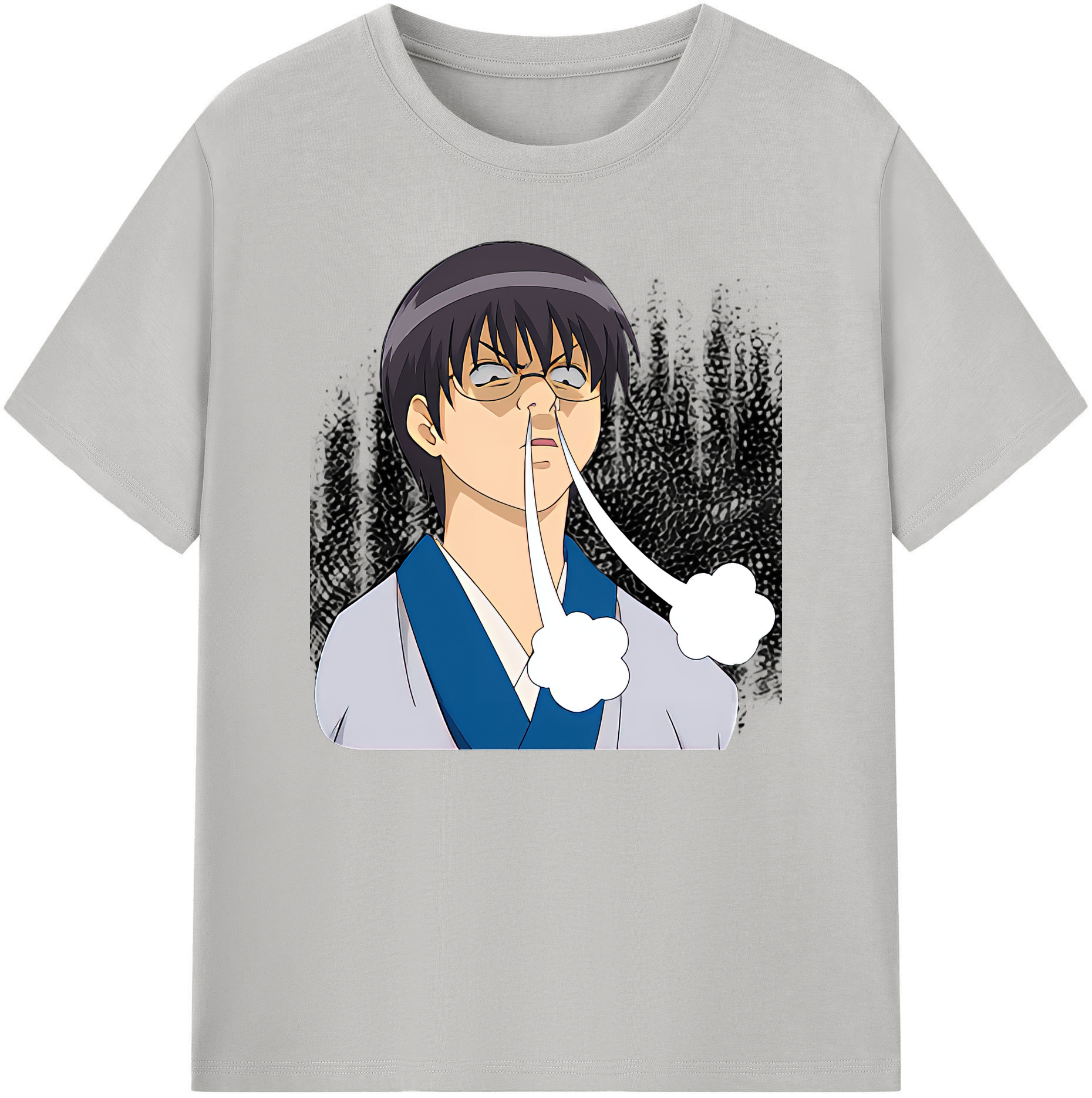 （画像用） ぎんたま 坂田銀時（さかたぎんとき） 神楽 志村新八（しむら しんぱち） GINTAMA Sakata Gintoki Kagura Shimura Shinpachi 綿100％ メンズ半袖Tシャツ｜肌触りやわらか＆通気性