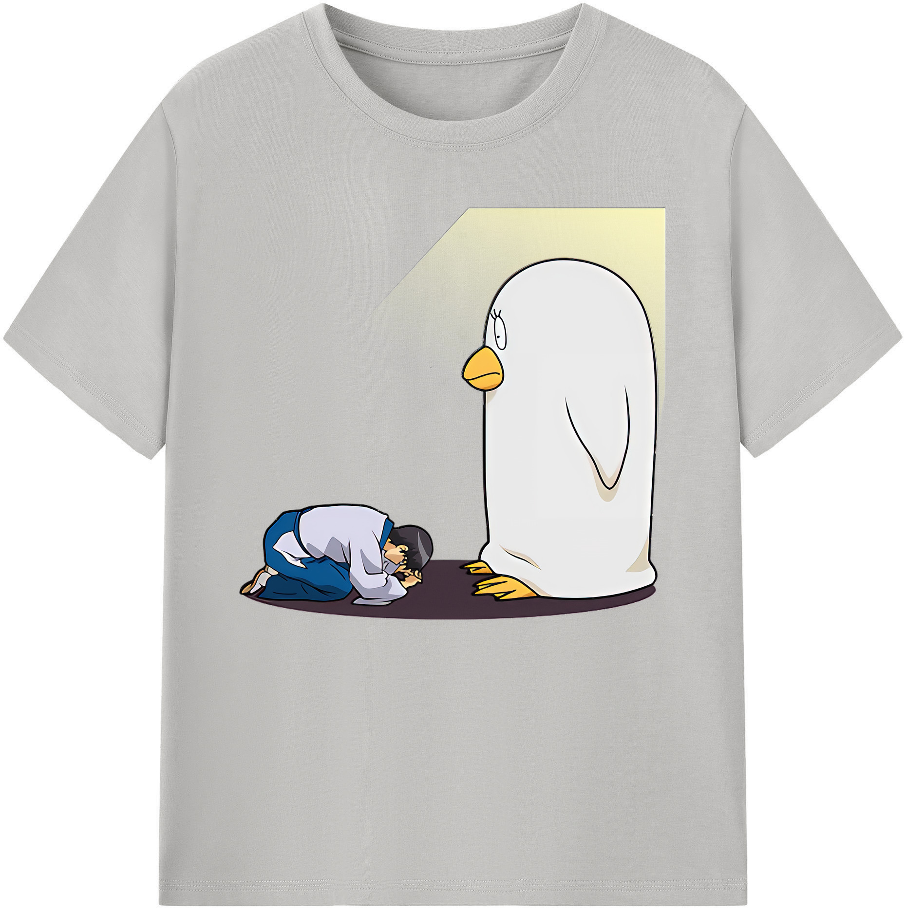 （画像用） ぎんたま 坂田銀時（さかたぎんとき） 神楽 志村新八（しむら しんぱち） GINTAMA Sakata Gintoki Kagura Shimura Shinpachi 綿100％ メンズ半袖Tシャツ｜肌触りやわらか＆通気性