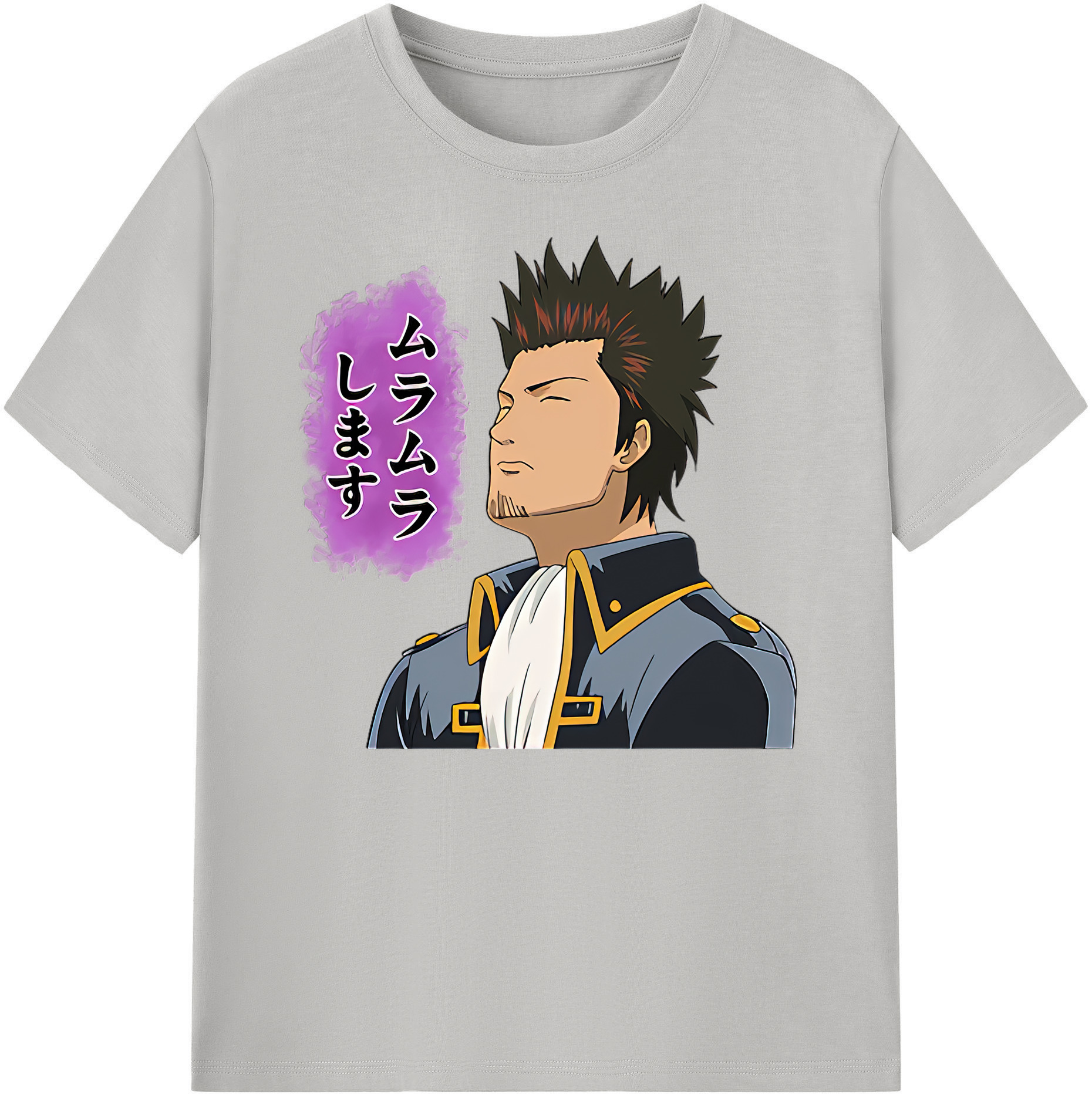 （画像用） ぎんたま 坂田銀時（さかたぎんとき） 神楽 志村新八（しむら しんぱち） GINTAMA Sakata Gintoki Kagura Shimura Shinpachi 綿100％ メンズ半袖Tシャツ｜肌触りやわらか＆通気性