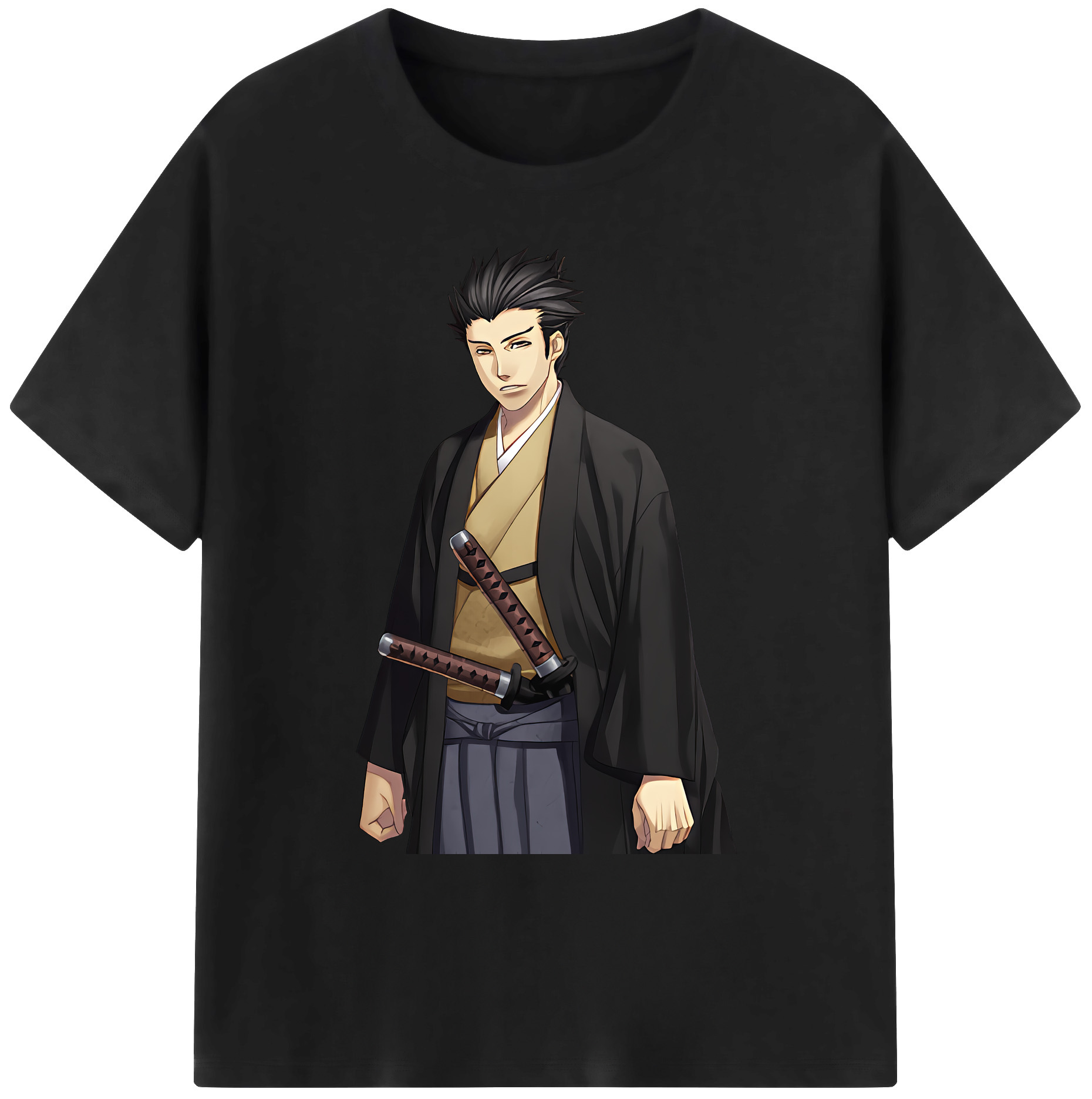 （画像用） ぎんたま 坂田銀時（さかたぎんとき） 神楽 志村新八（しむら しんぱち） GINTAMA Sakata Gintoki Kagura Shimura Shinpachi 綿100％ メンズ半袖Tシャツ｜肌触りやわらか＆通気性
