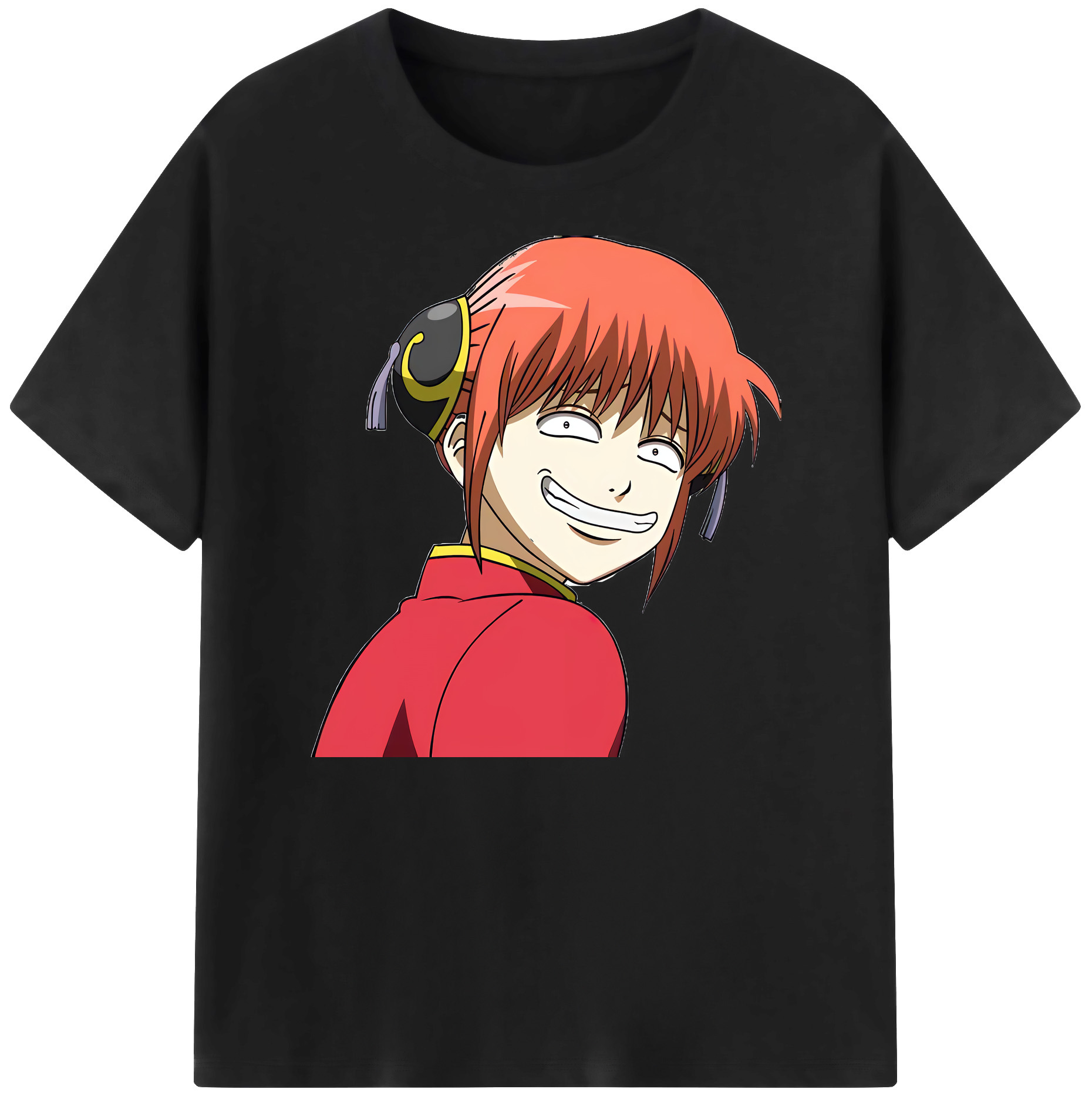（画像用） ぎんたま 坂田銀時（さかたぎんとき） 神楽 志村新八（しむら しんぱち） GINTAMA Sakata Gintoki Kagura Shimura Shinpachi 綿100％ メンズ半袖Tシャツ｜肌触りやわらか＆通気性
