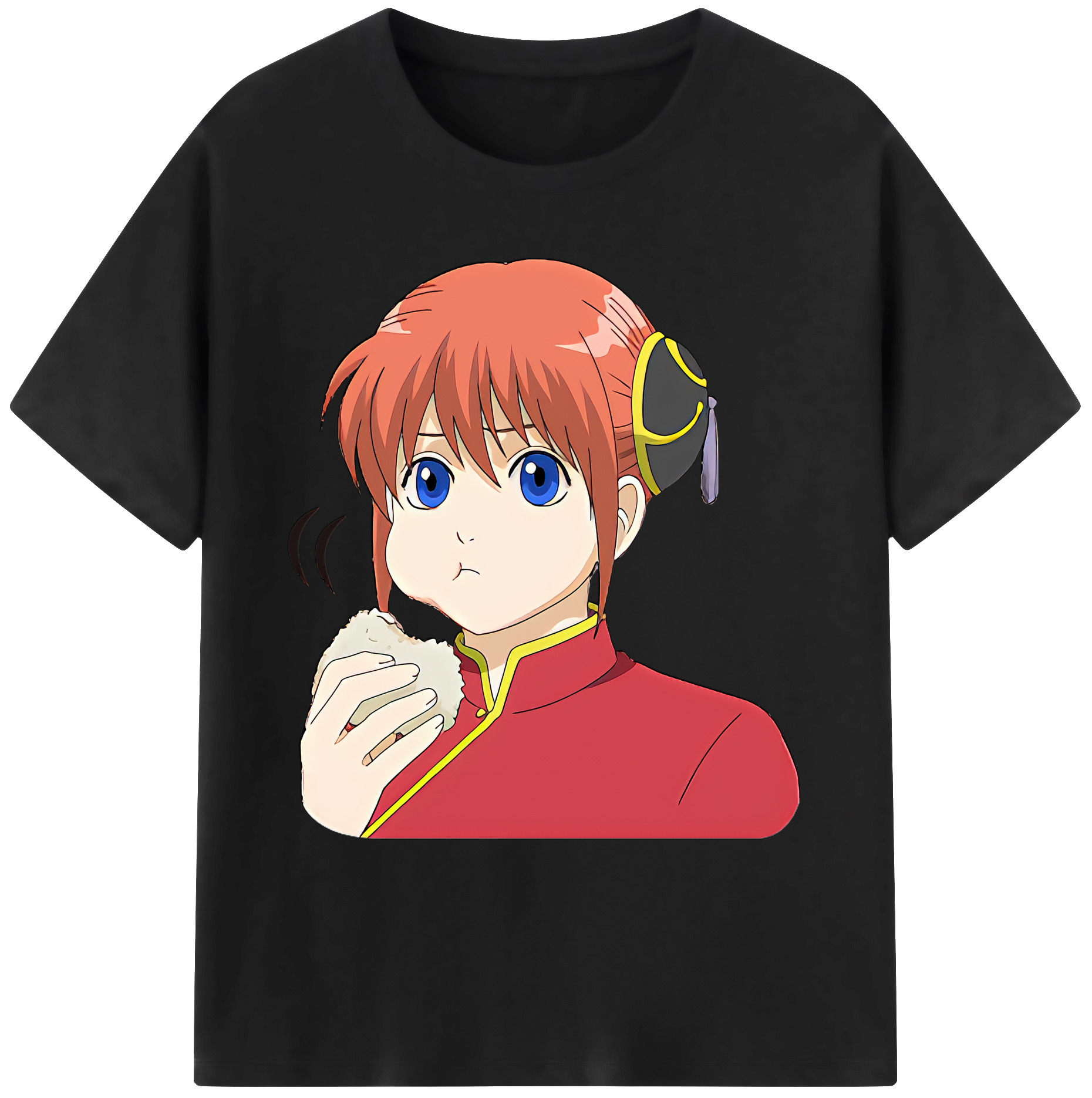 （画像用） ぎんたま 坂田銀時（さかたぎんとき） 神楽 志村新八（しむら しんぱち） GINTAMA Sakata Gintoki Kagura Shimura Shinpachi 綿100％ メンズ半袖Tシャツ｜肌触りやわらか＆通気性
