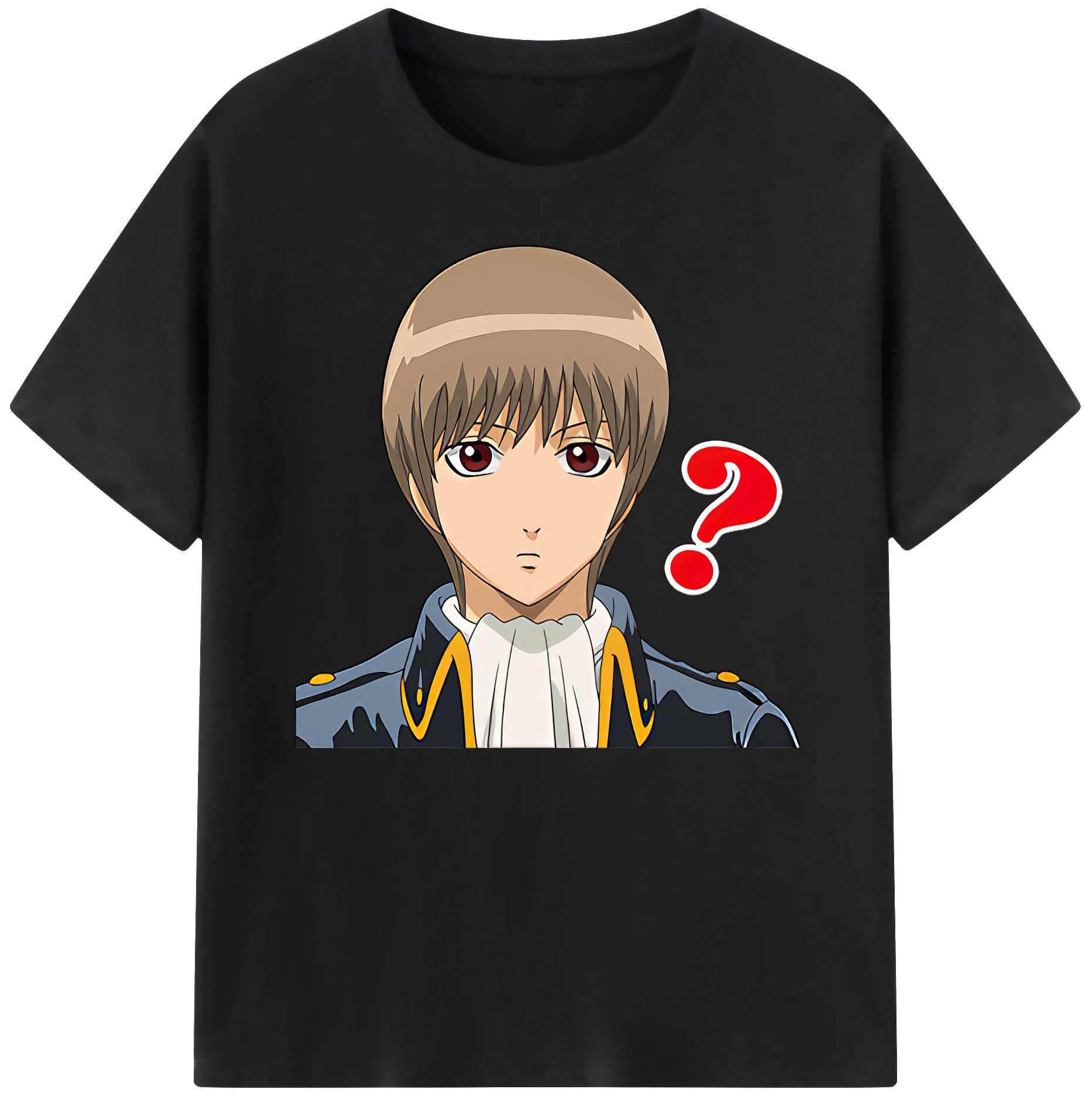 （画像用） ぎんたま 坂田銀時（さかたぎんとき） 神楽 志村新八（しむら しんぱち） GINTAMA Sakata Gintoki Kagura Shimura Shinpachi 綿100％ メンズ半袖Tシャツ｜肌触りやわらか＆通気性