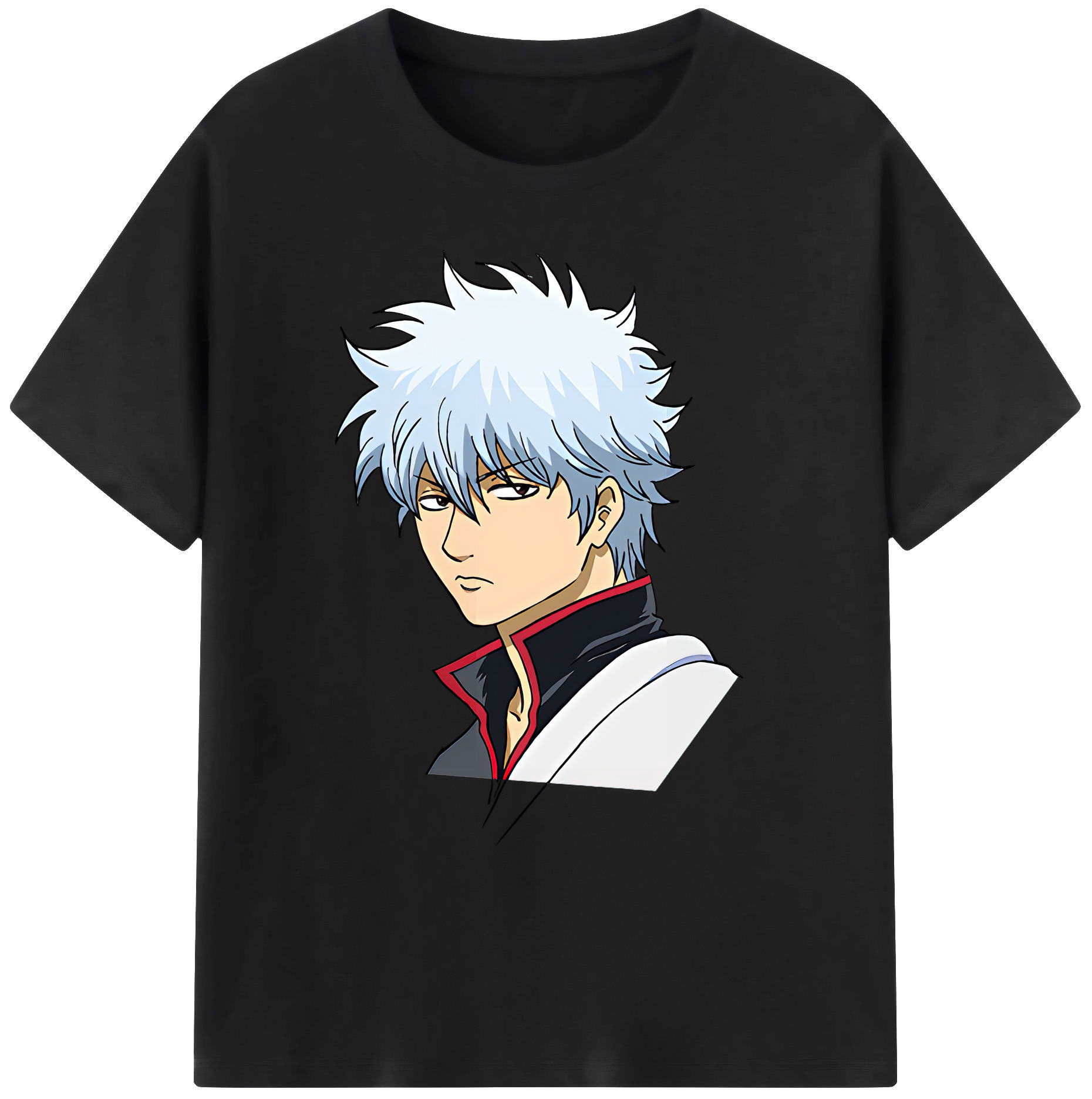 （画像用） ぎんたま 坂田銀時（さかたぎんとき） 神楽 志村新八（しむら しんぱち） GINTAMA Sakata Gintoki Kagura Shimura Shinpachi 綿100％ メンズ半袖Tシャツ｜肌触りやわらか＆通気性