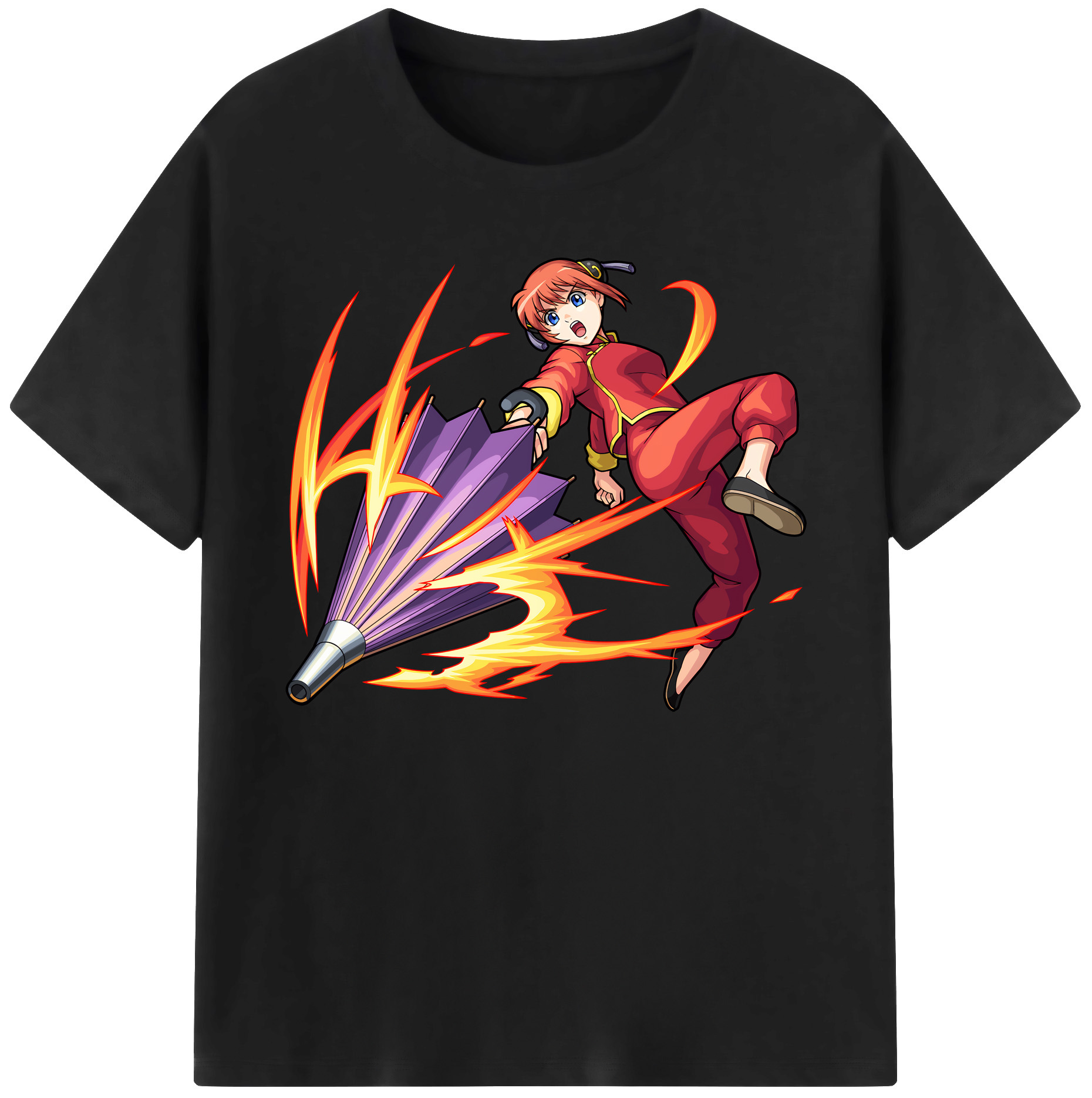 （画像用） ぎんたま 坂田銀時（さかたぎんとき） 神楽 志村新八（しむら しんぱち） GINTAMA Sakata Gintoki Kagura Shimura Shinpachi 綿100％ メンズ半袖Tシャツ｜肌触りやわらか＆通気性