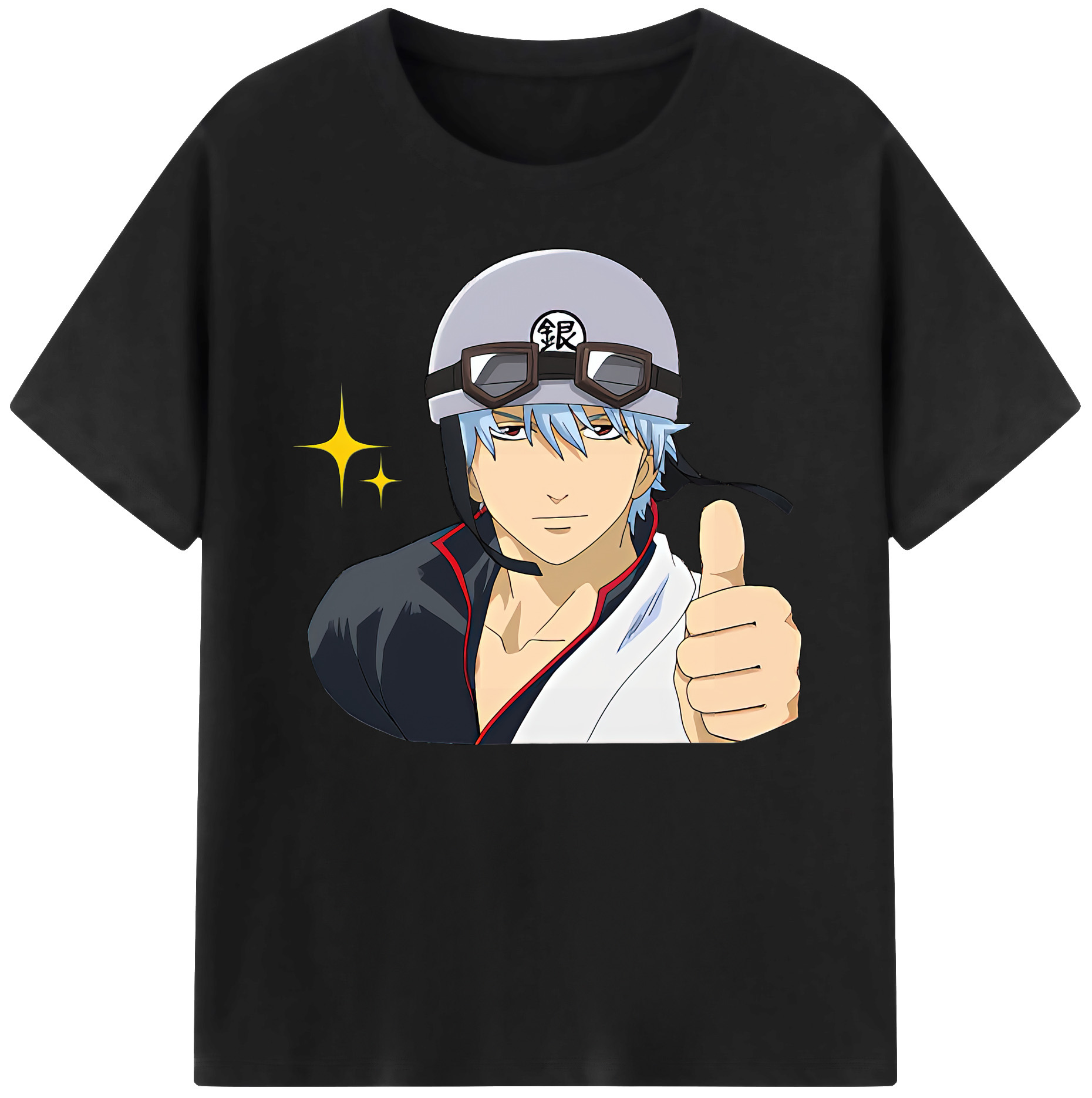 （画像用） ぎんたま 坂田銀時（さかたぎんとき） 神楽 志村新八（しむら しんぱち） GINTAMA Sakata Gintoki Kagura Shimura Shinpachi 綿100％ メンズ半袖Tシャツ｜肌触りやわらか＆通気性
