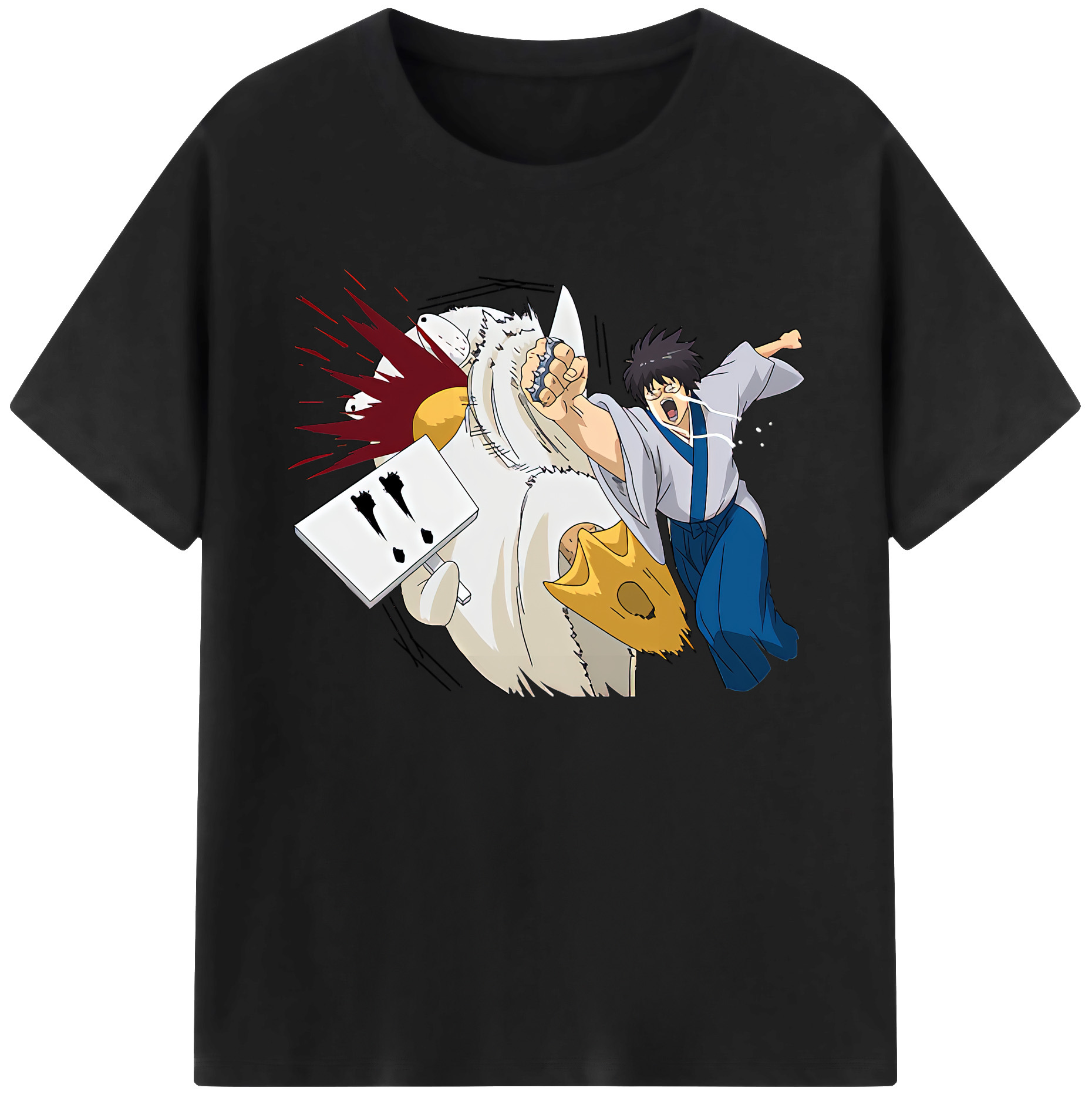 （画像用） ぎんたま 坂田銀時（さかたぎんとき） 神楽 志村新八（しむら しんぱち） GINTAMA Sakata Gintoki Kagura Shimura Shinpachi 綿100％ メンズ半袖Tシャツ｜肌触りやわらか＆通気性