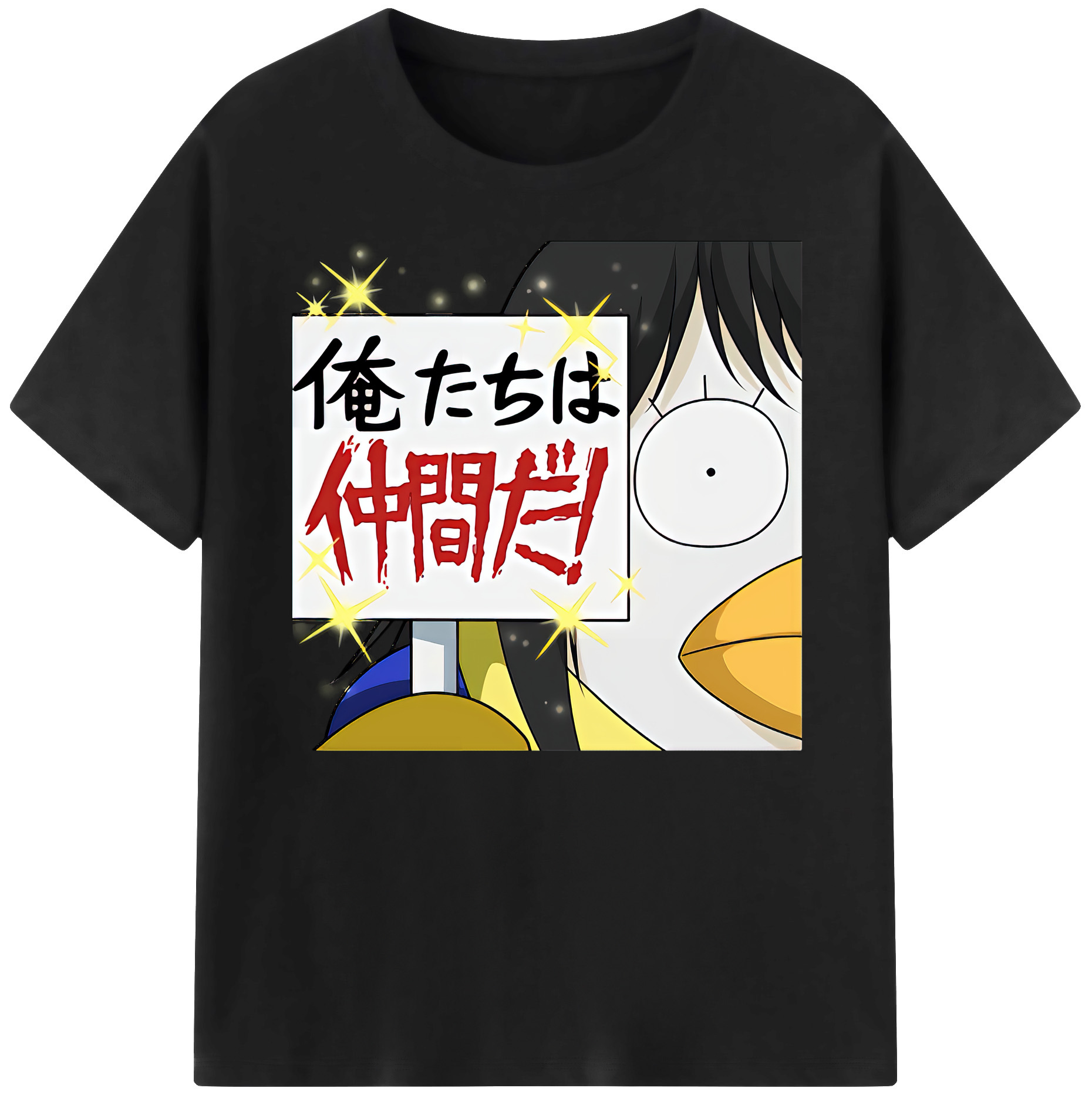 （画像用） ぎんたま 坂田銀時（さかたぎんとき） 神楽 志村新八（しむら しんぱち） GINTAMA Sakata Gintoki Kagura Shimura Shinpachi 綿100％ メンズ半袖Tシャツ｜肌触りやわらか＆通気性