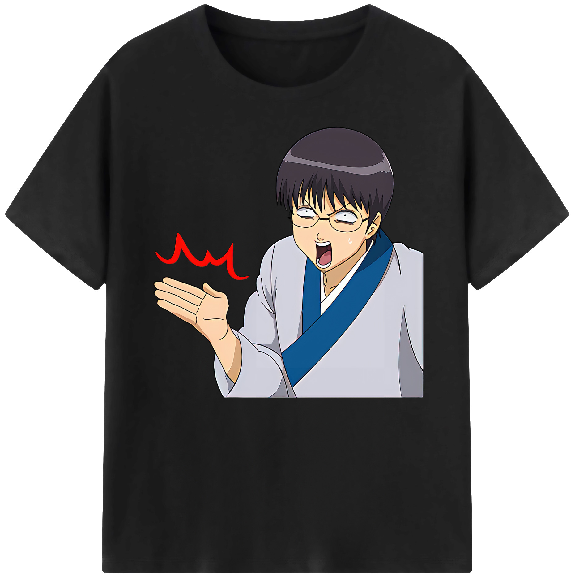 （画像用） ぎんたま 坂田銀時（さかたぎんとき） 神楽 志村新八（しむら しんぱち） GINTAMA Sakata Gintoki Kagura Shimura Shinpachi 綿100％ メンズ半袖Tシャツ｜肌触りやわらか＆通気性