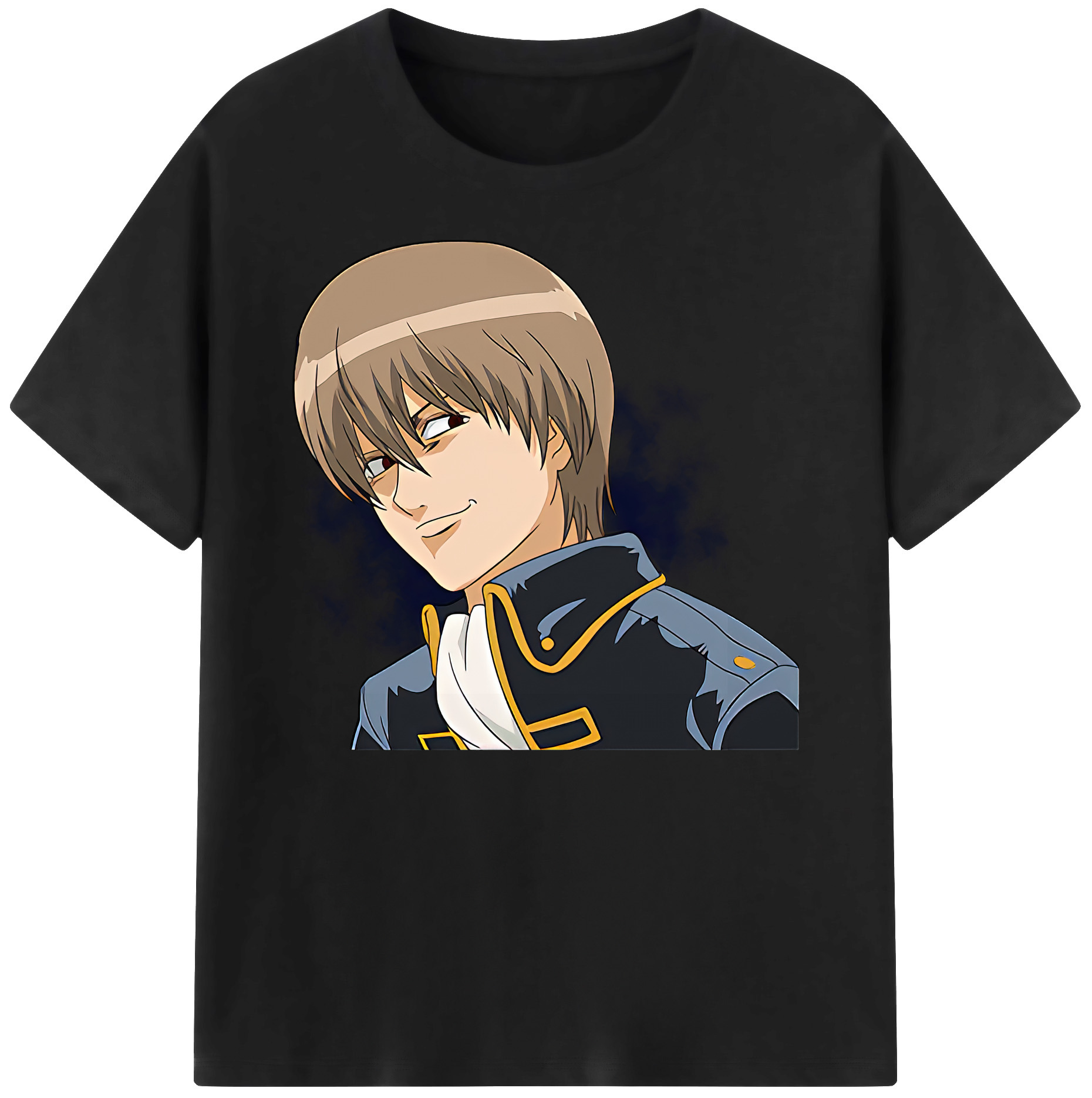 （画像用） ぎんたま 坂田銀時（さかたぎんとき） 神楽 志村新八（しむら しんぱち） GINTAMA Sakata Gintoki Kagura Shimura Shinpachi 綿100％ メンズ半袖Tシャツ｜肌触りやわらか＆通気性