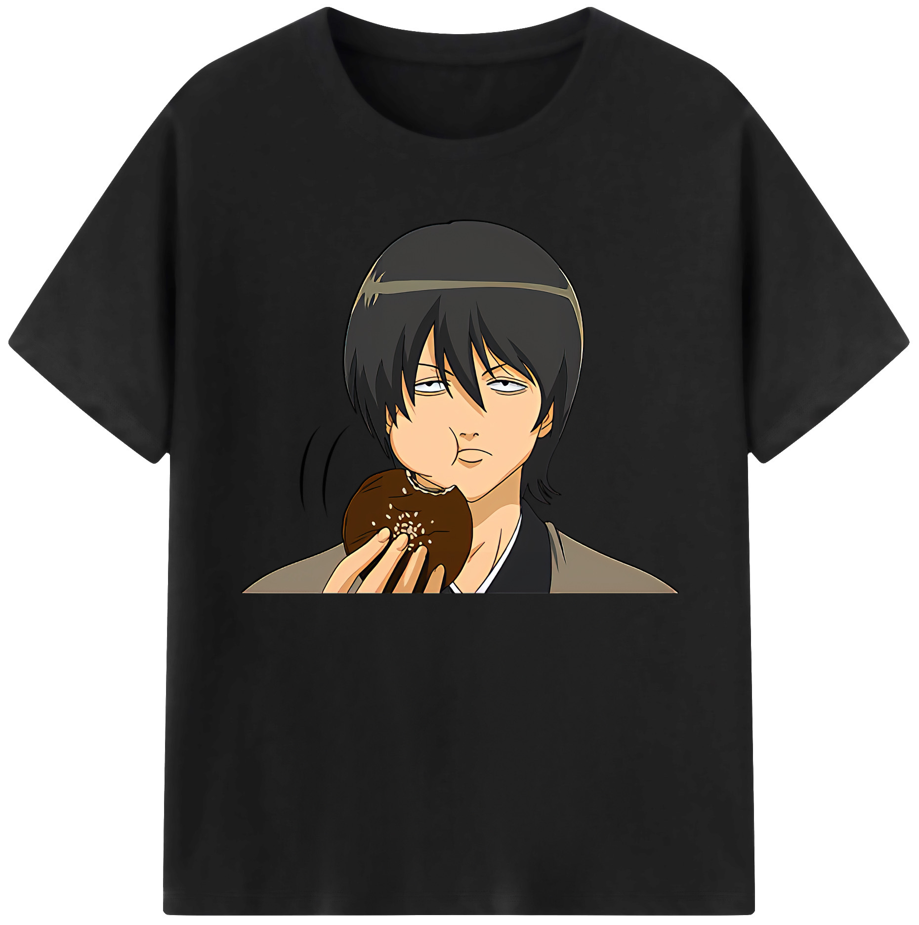 （画像用） ぎんたま 坂田銀時（さかたぎんとき） 神楽 志村新八（しむら しんぱち） GINTAMA Sakata Gintoki Kagura Shimura Shinpachi 綿100％ メンズ半袖Tシャツ｜肌触りやわらか＆通気性