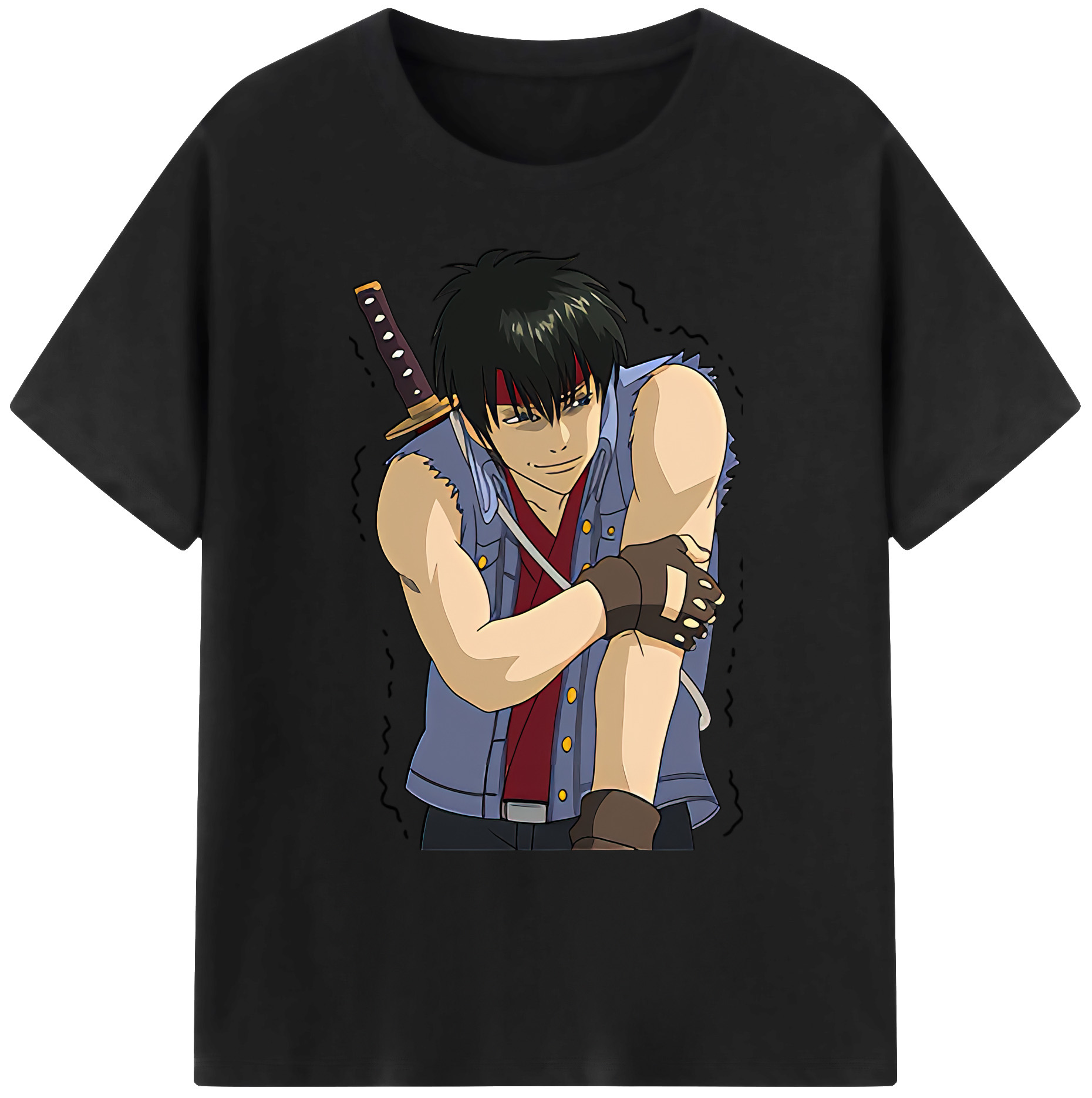 （画像用） ぎんたま 坂田銀時（さかたぎんとき） 神楽 志村新八（しむら しんぱち） GINTAMA Sakata Gintoki Kagura Shimura Shinpachi 綿100％ メンズ半袖Tシャツ｜肌触りやわらか＆通気性