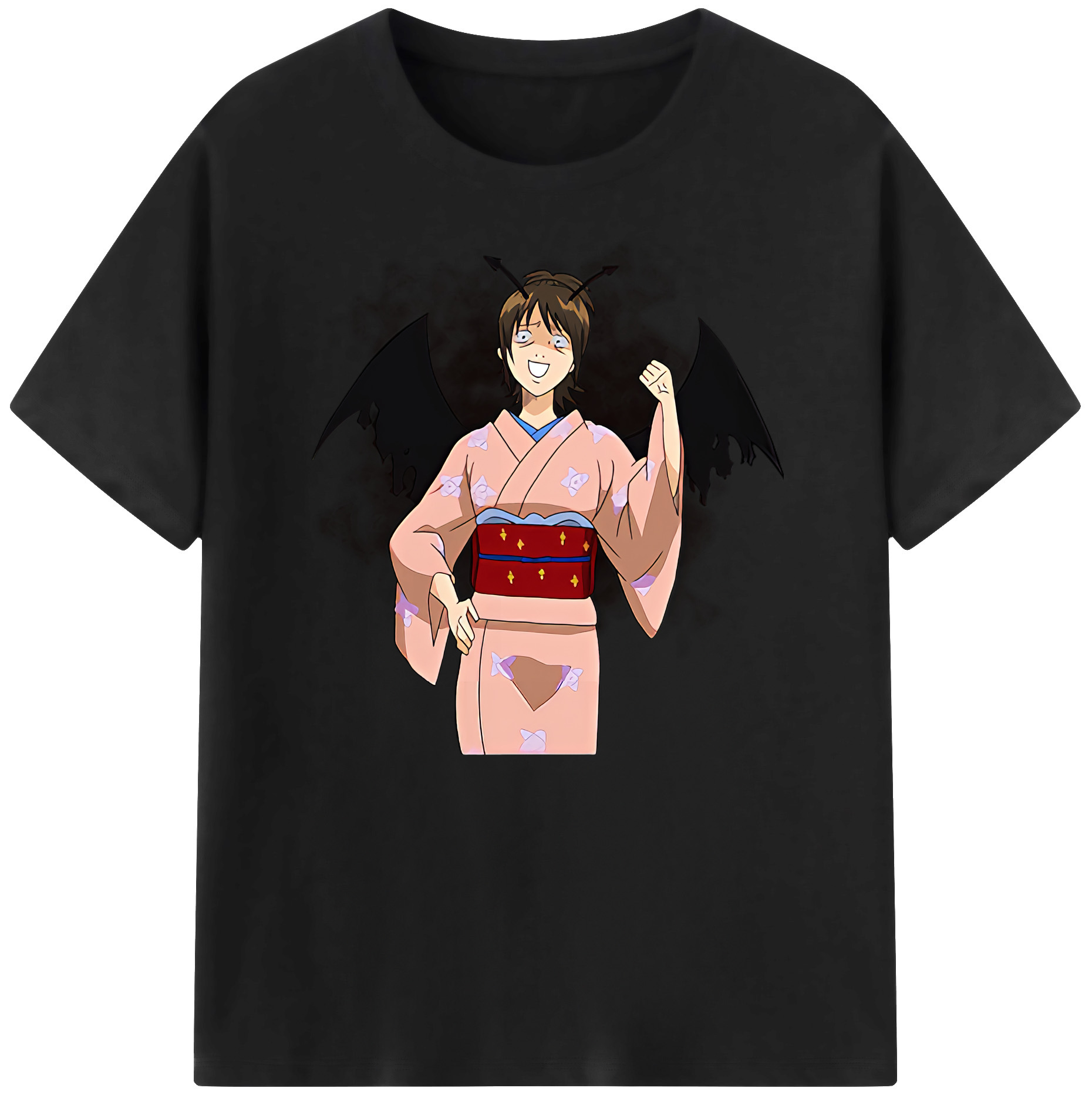 （画像用） ぎんたま 坂田銀時（さかたぎんとき） 神楽 志村新八（しむら しんぱち） GINTAMA Sakata Gintoki Kagura Shimura Shinpachi 綿100％ メンズ半袖Tシャツ｜肌触りやわらか＆通気性