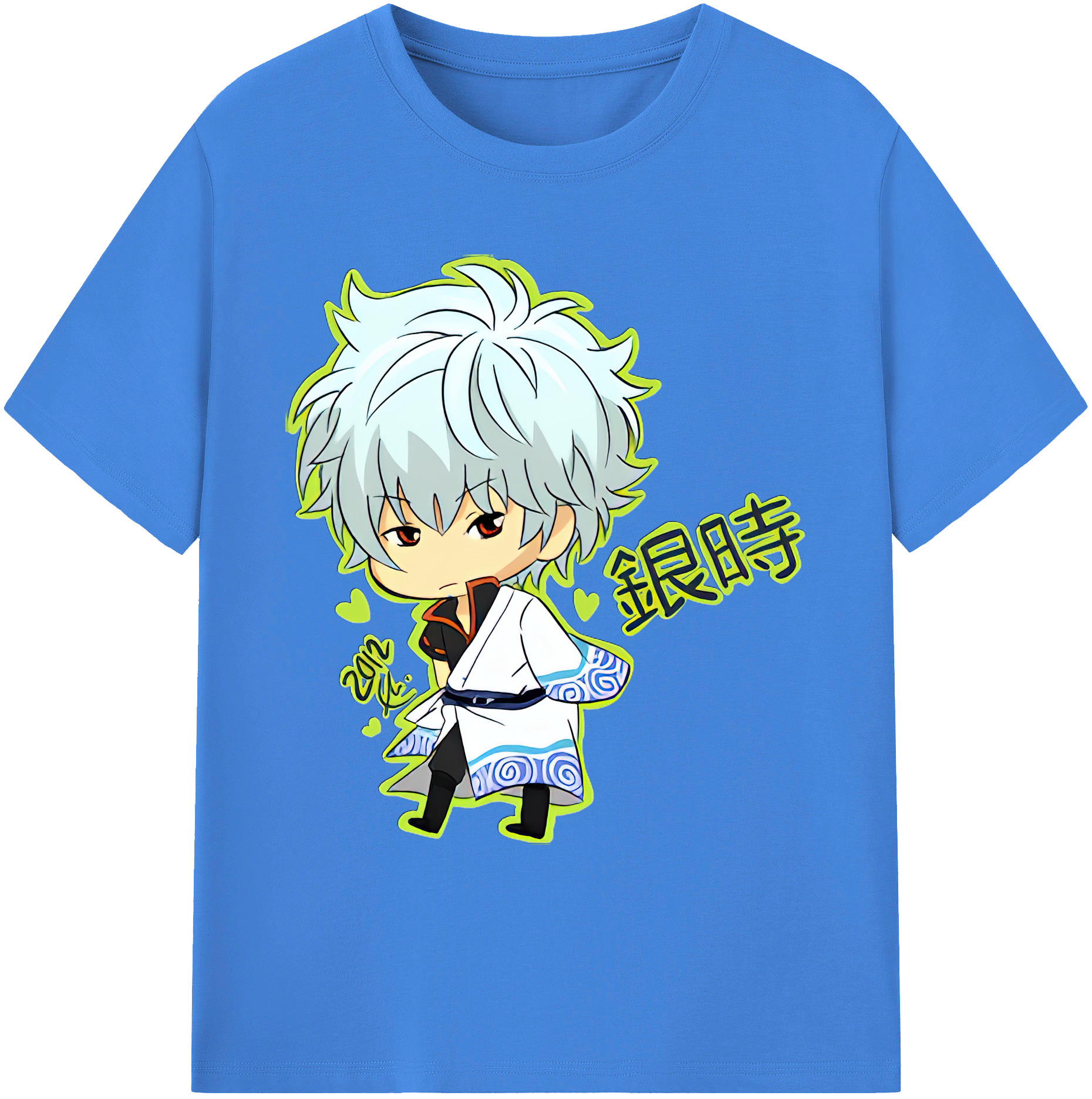 （画像用） ぎんたま 坂田銀時（さかたぎんとき） 神楽 志村新八（しむら しんぱち） GINTAMA Sakata Gintoki Kagura Shimura Shinpachi 綿100％ メンズ半袖Tシャツ｜肌触りやわらか＆通気性