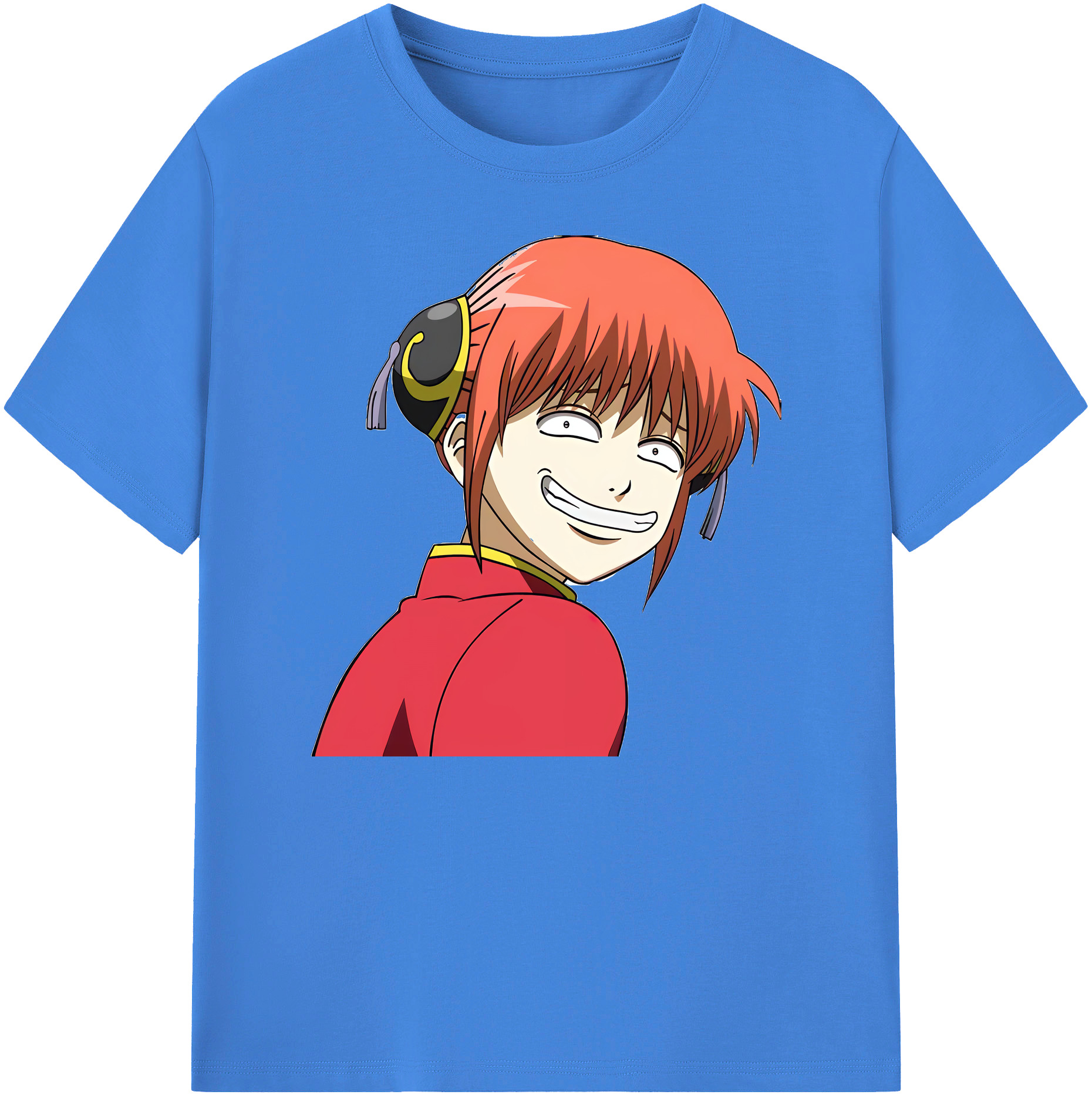 （画像用） ぎんたま 坂田銀時（さかたぎんとき） 神楽 志村新八（しむら しんぱち） GINTAMA Sakata Gintoki Kagura Shimura Shinpachi 綿100％ メンズ半袖Tシャツ｜肌触りやわらか＆通気性