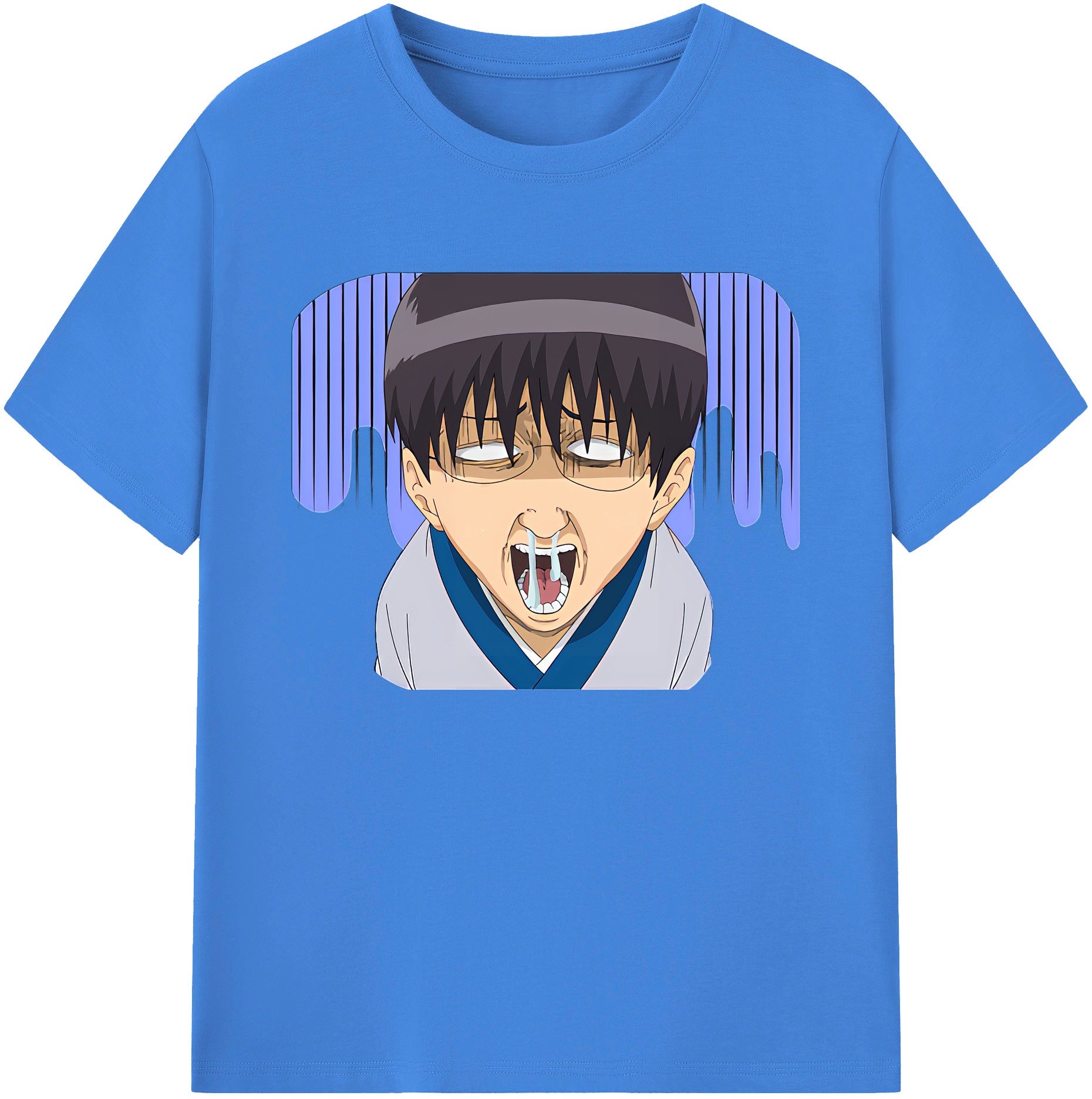 （画像用） ぎんたま 坂田銀時（さかたぎんとき） 神楽 志村新八（しむら しんぱち） GINTAMA Sakata Gintoki Kagura Shimura Shinpachi 綿100％ メンズ半袖Tシャツ｜肌触りやわらか＆通気性