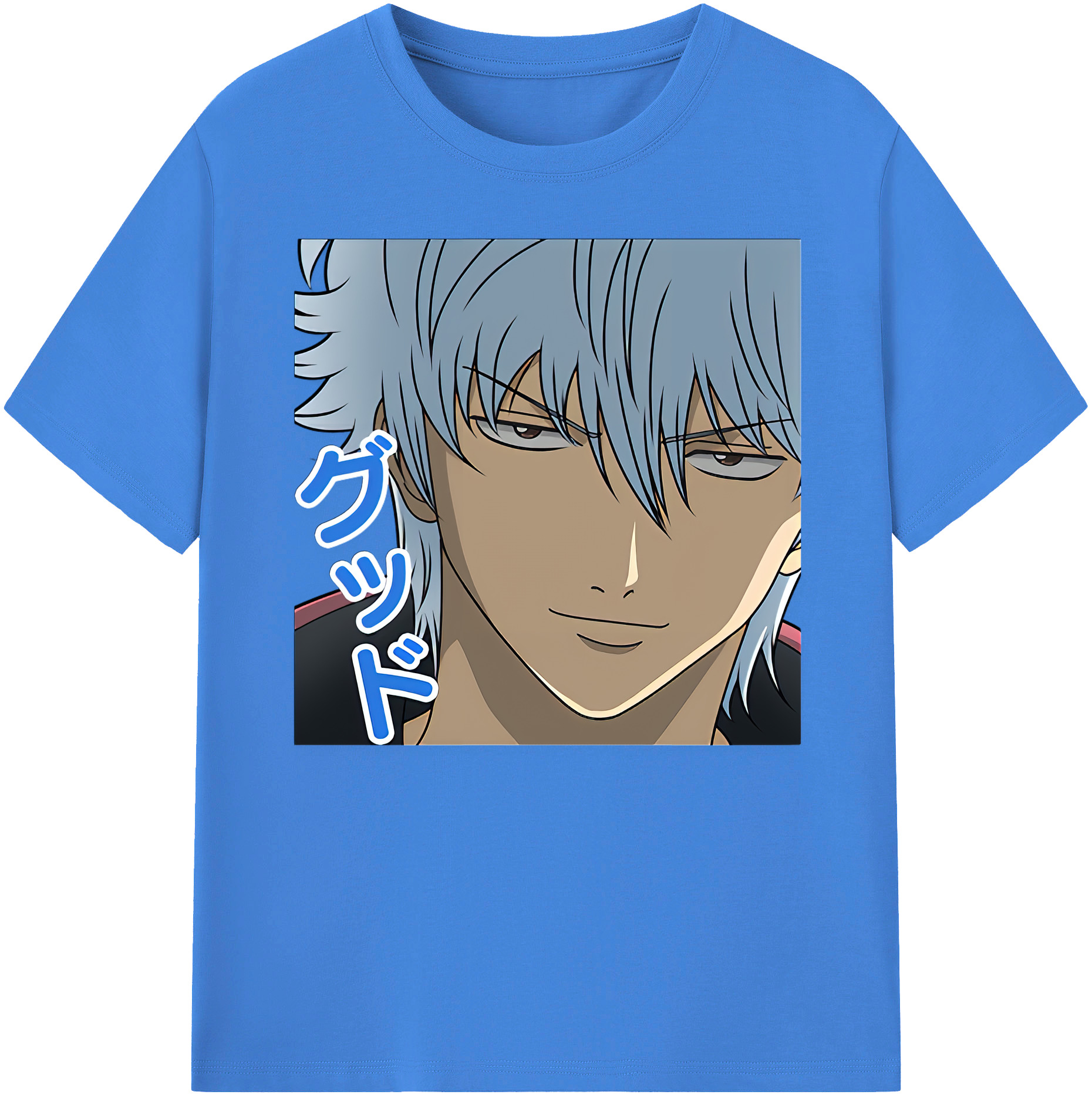 （画像用） ぎんたま 坂田銀時（さかたぎんとき） 神楽 志村新八（しむら しんぱち） GINTAMA Sakata Gintoki Kagura Shimura Shinpachi 綿100％ メンズ半袖Tシャツ｜肌触りやわらか＆通気性