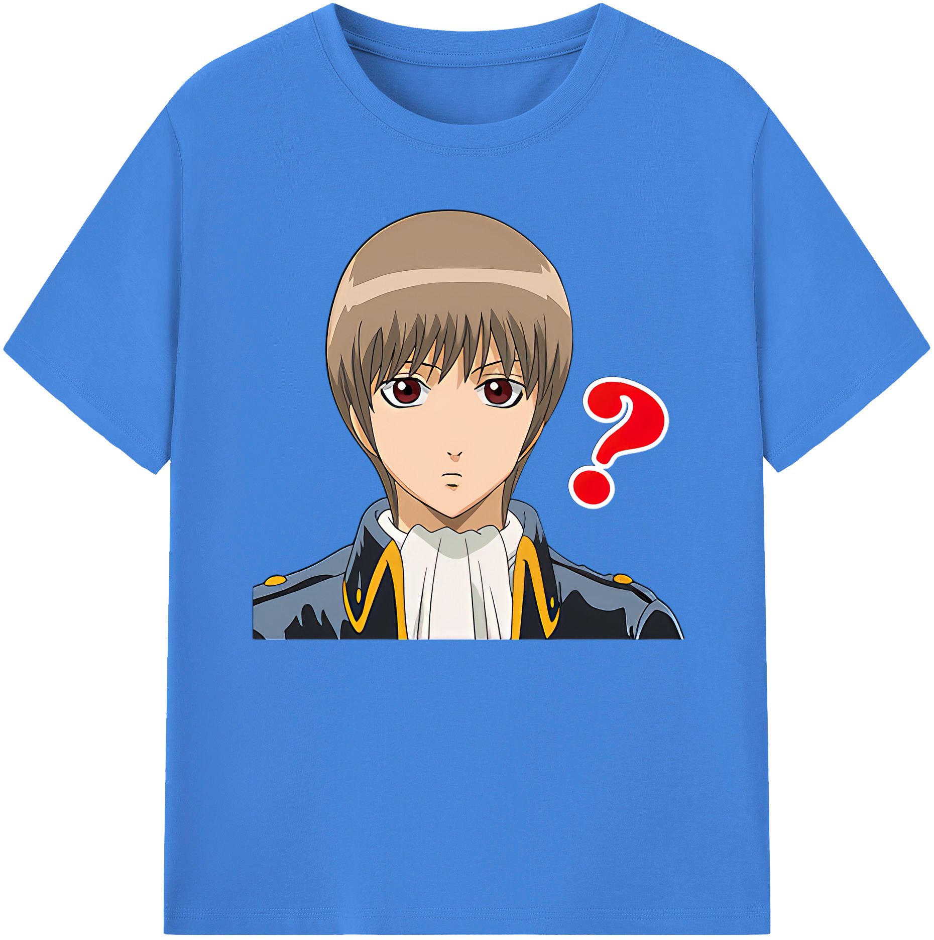（画像用） ぎんたま 坂田銀時（さかたぎんとき） 神楽 志村新八（しむら しんぱち） GINTAMA Sakata Gintoki Kagura Shimura Shinpachi 綿100％ メンズ半袖Tシャツ｜肌触りやわらか＆通気性