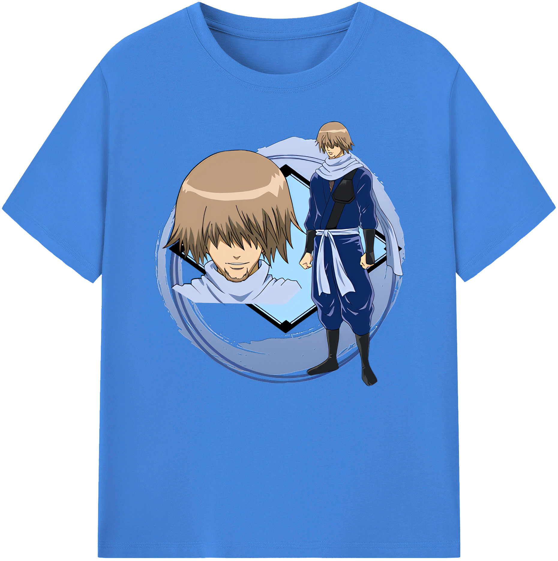 （画像用） ぎんたま 坂田銀時（さかたぎんとき） 神楽 志村新八（しむら しんぱち） GINTAMA Sakata Gintoki Kagura Shimura Shinpachi 綿100％ メンズ半袖Tシャツ｜肌触りやわらか＆通気性