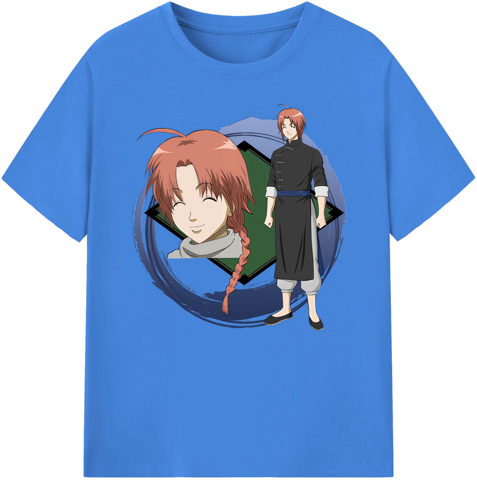 （画像用） ぎんたま 坂田銀時（さかたぎんとき） 神楽 志村新八（しむら しんぱち） GINTAMA Sakata Gintoki Kagura Shimura Shinpachi 綿100％ メンズ半袖Tシャツ｜肌触りやわらか＆通気性