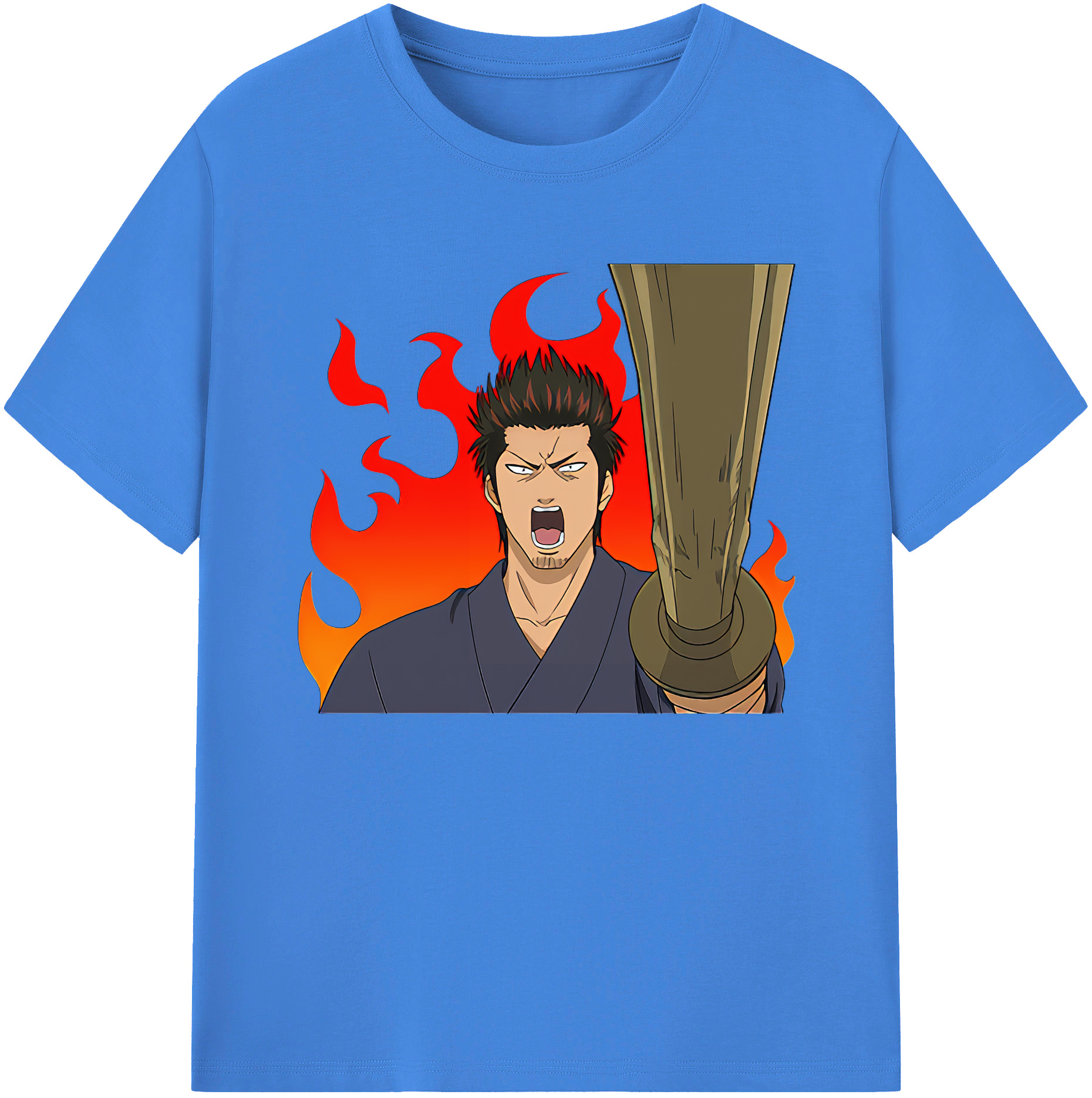 （画像用） ぎんたま 坂田銀時（さかたぎんとき） 神楽 志村新八（しむら しんぱち） GINTAMA Sakata Gintoki Kagura Shimura Shinpachi 綿100％ メンズ半袖Tシャツ｜肌触りやわらか＆通気性