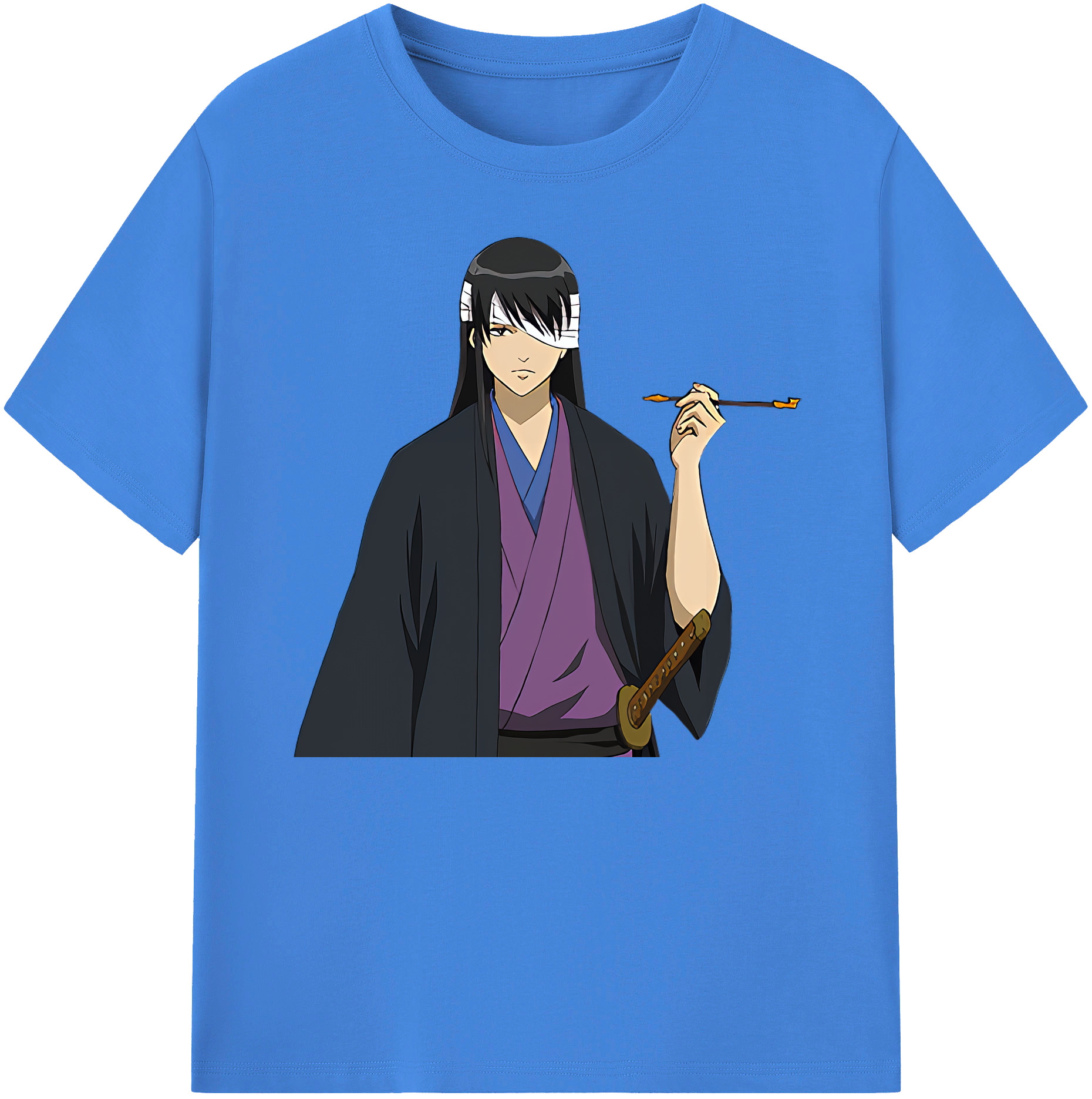 （画像用） ぎんたま 坂田銀時（さかたぎんとき） 神楽 志村新八（しむら しんぱち） GINTAMA Sakata Gintoki Kagura Shimura Shinpachi 綿100％ メンズ半袖Tシャツ｜肌触りやわらか＆通気性