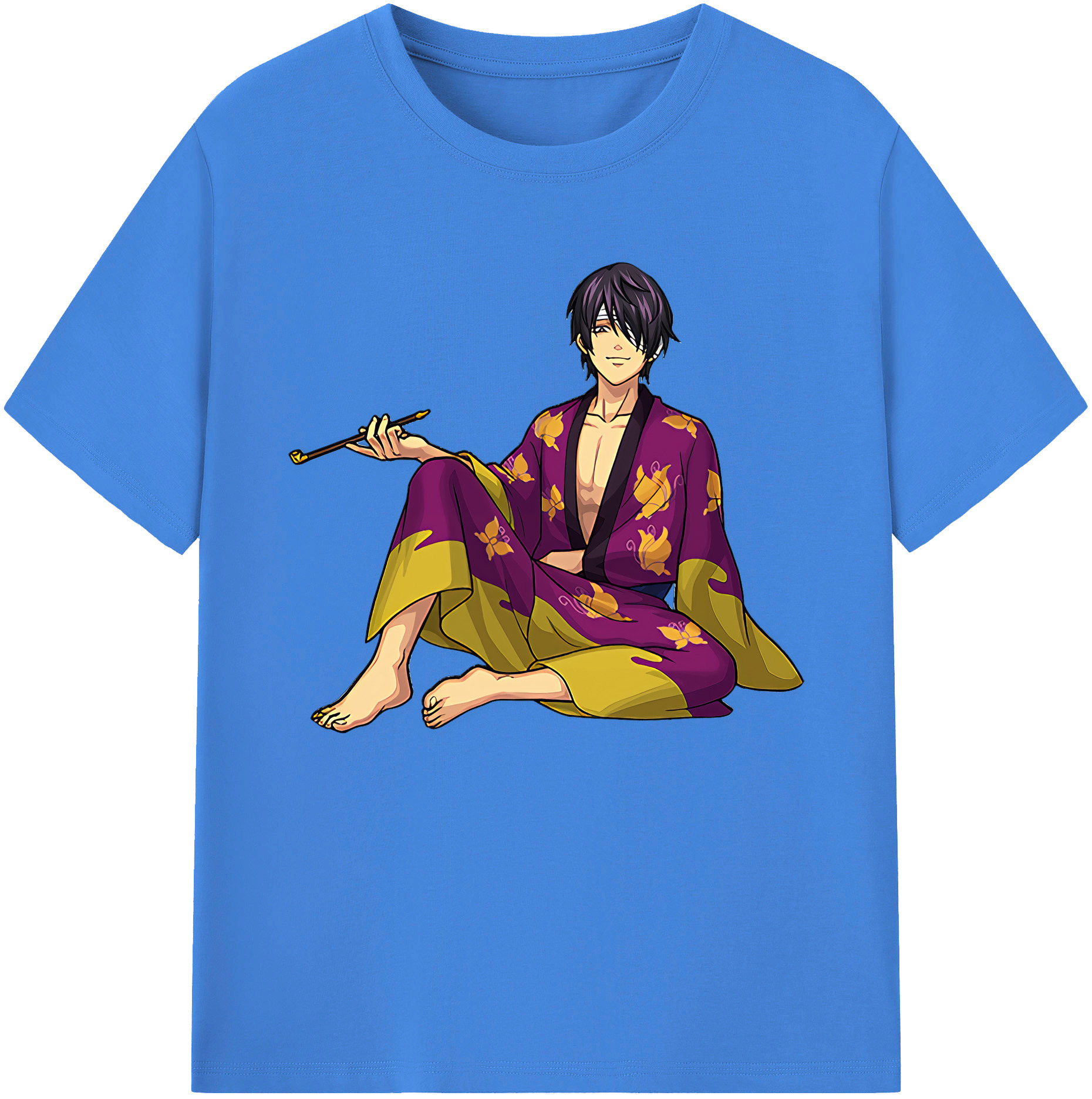 （画像用） ぎんたま 坂田銀時（さかたぎんとき） 神楽 志村新八（しむら しんぱち） GINTAMA Sakata Gintoki Kagura Shimura Shinpachi 綿100％ メンズ半袖Tシャツ｜肌触りやわらか＆通気性
