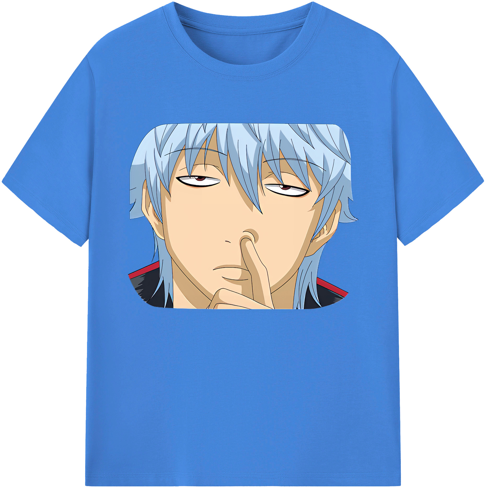 （画像用） ぎんたま 坂田銀時（さかたぎんとき） 神楽 志村新八（しむら しんぱち） GINTAMA Sakata Gintoki Kagura Shimura Shinpachi 綿100％ メンズ半袖Tシャツ｜肌触りやわらか＆通気性