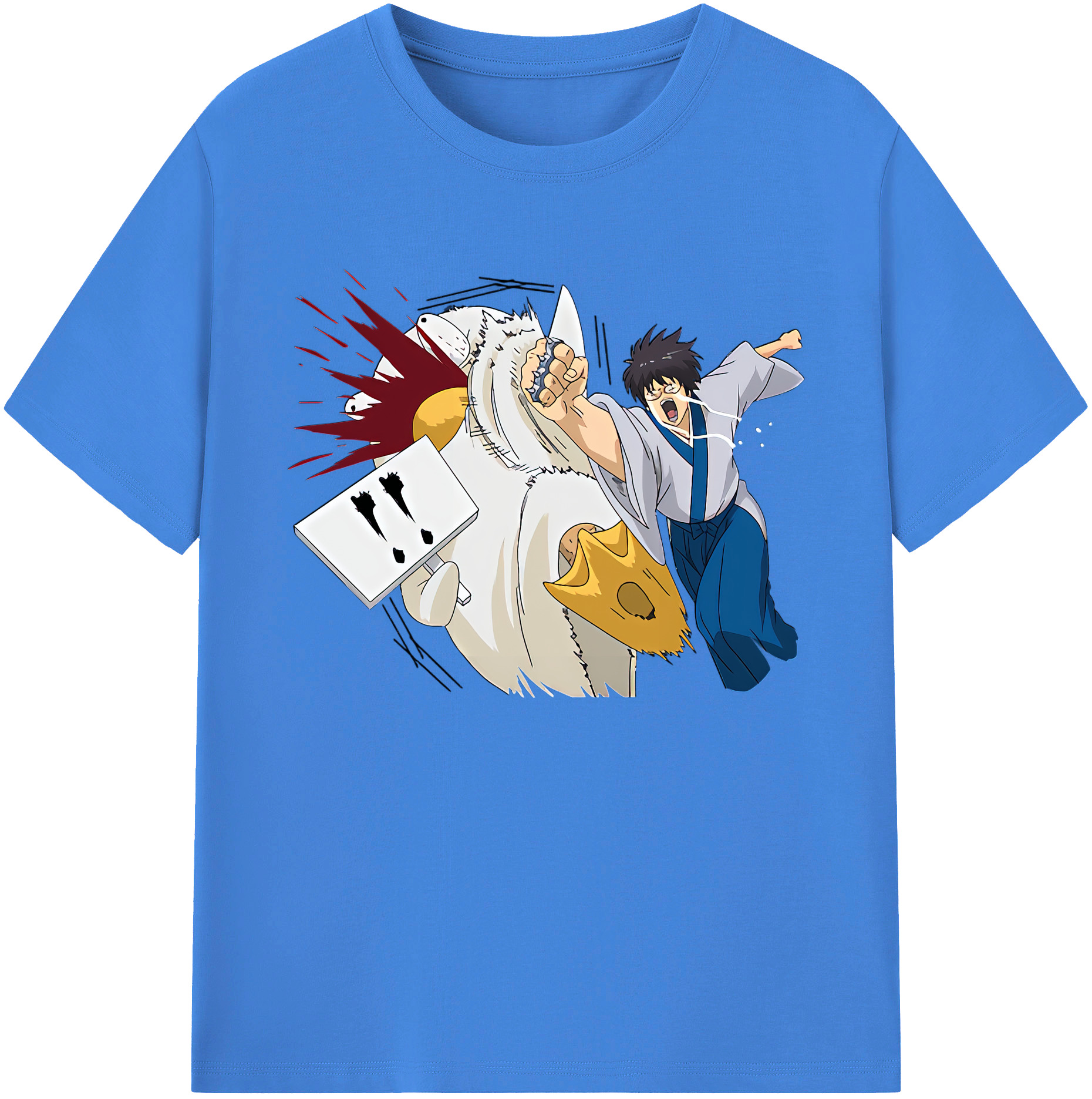 （画像用） ぎんたま 坂田銀時（さかたぎんとき） 神楽 志村新八（しむら しんぱち） GINTAMA Sakata Gintoki Kagura Shimura Shinpachi 綿100％ メンズ半袖Tシャツ｜肌触りやわらか＆通気性
