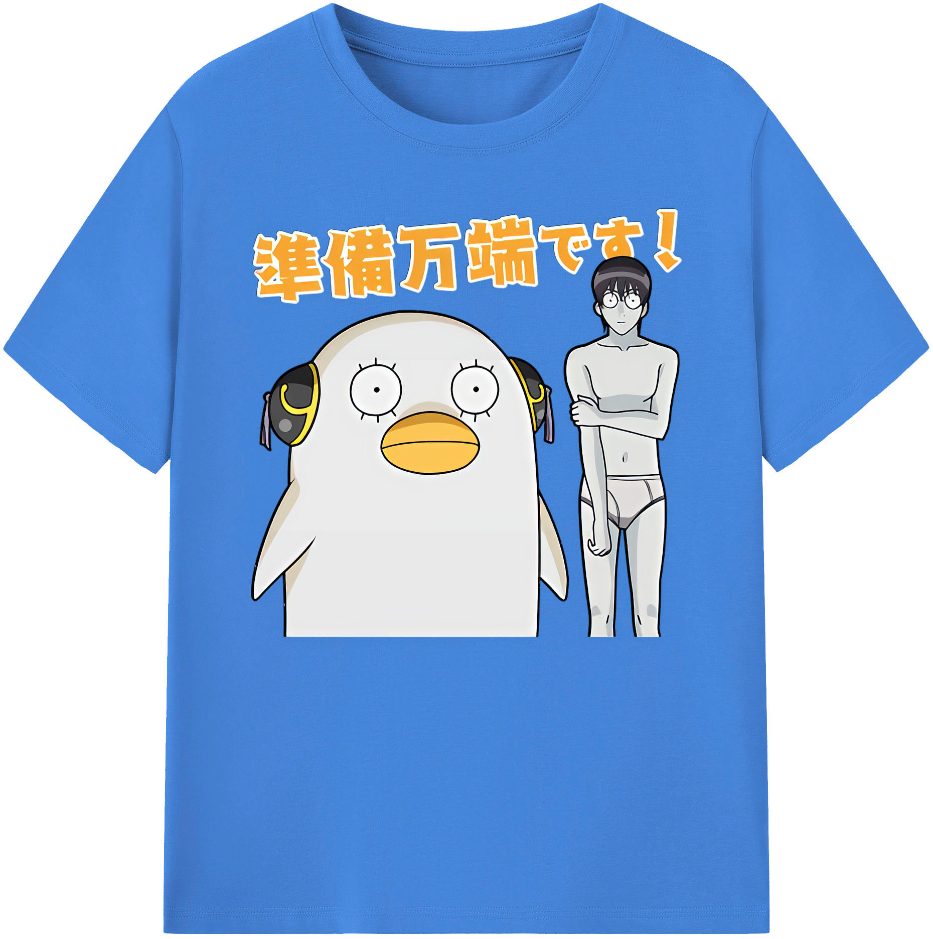 （画像用） ぎんたま 坂田銀時（さかたぎんとき） 神楽 志村新八（しむら しんぱち） GINTAMA Sakata Gintoki Kagura Shimura Shinpachi 綿100％ メンズ半袖Tシャツ｜肌触りやわらか＆通気性