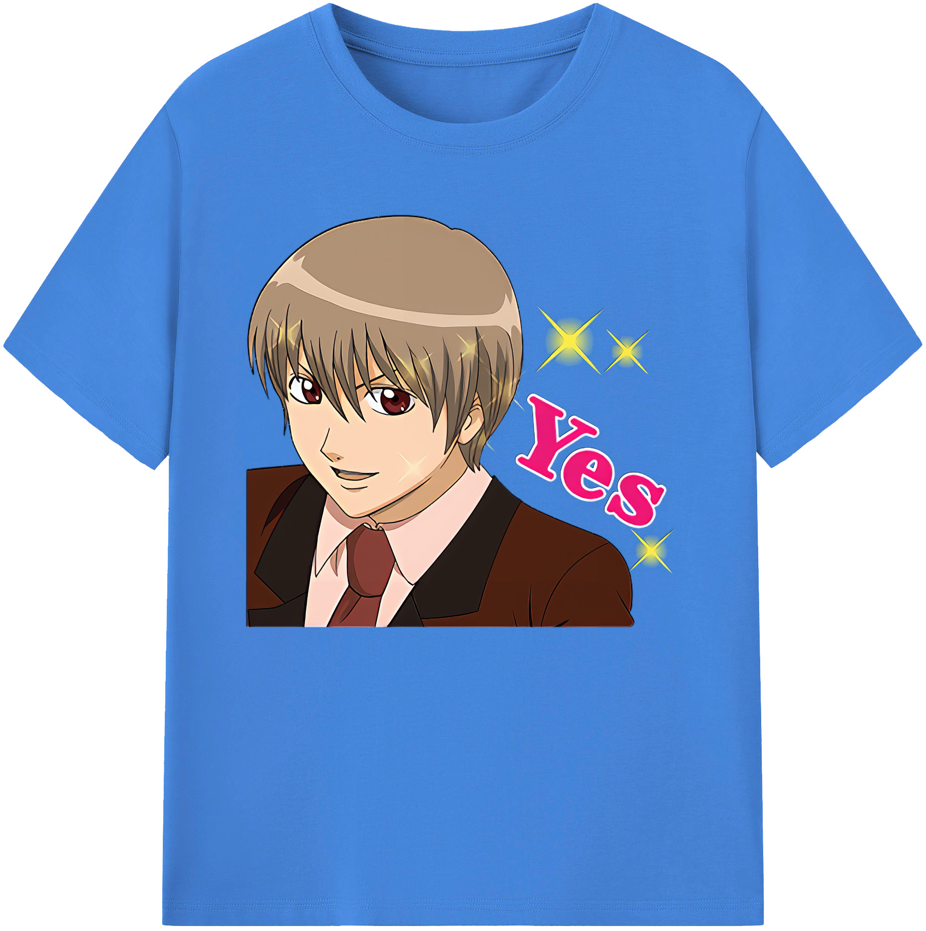 （画像用） ぎんたま 坂田銀時（さかたぎんとき） 神楽 志村新八（しむら しんぱち） GINTAMA Sakata Gintoki Kagura Shimura Shinpachi 綿100％ メンズ半袖Tシャツ｜肌触りやわらか＆通気性