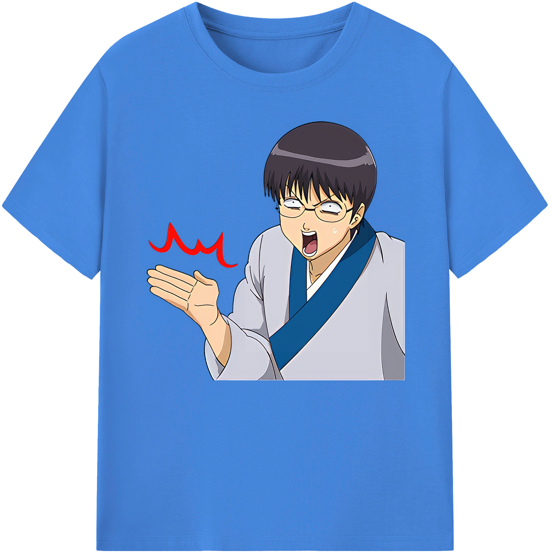 （画像用） ぎんたま 坂田銀時（さかたぎんとき） 神楽 志村新八（しむら しんぱち） GINTAMA Sakata Gintoki Kagura Shimura Shinpachi 綿100％ メンズ半袖Tシャツ｜肌触りやわらか＆通気性
