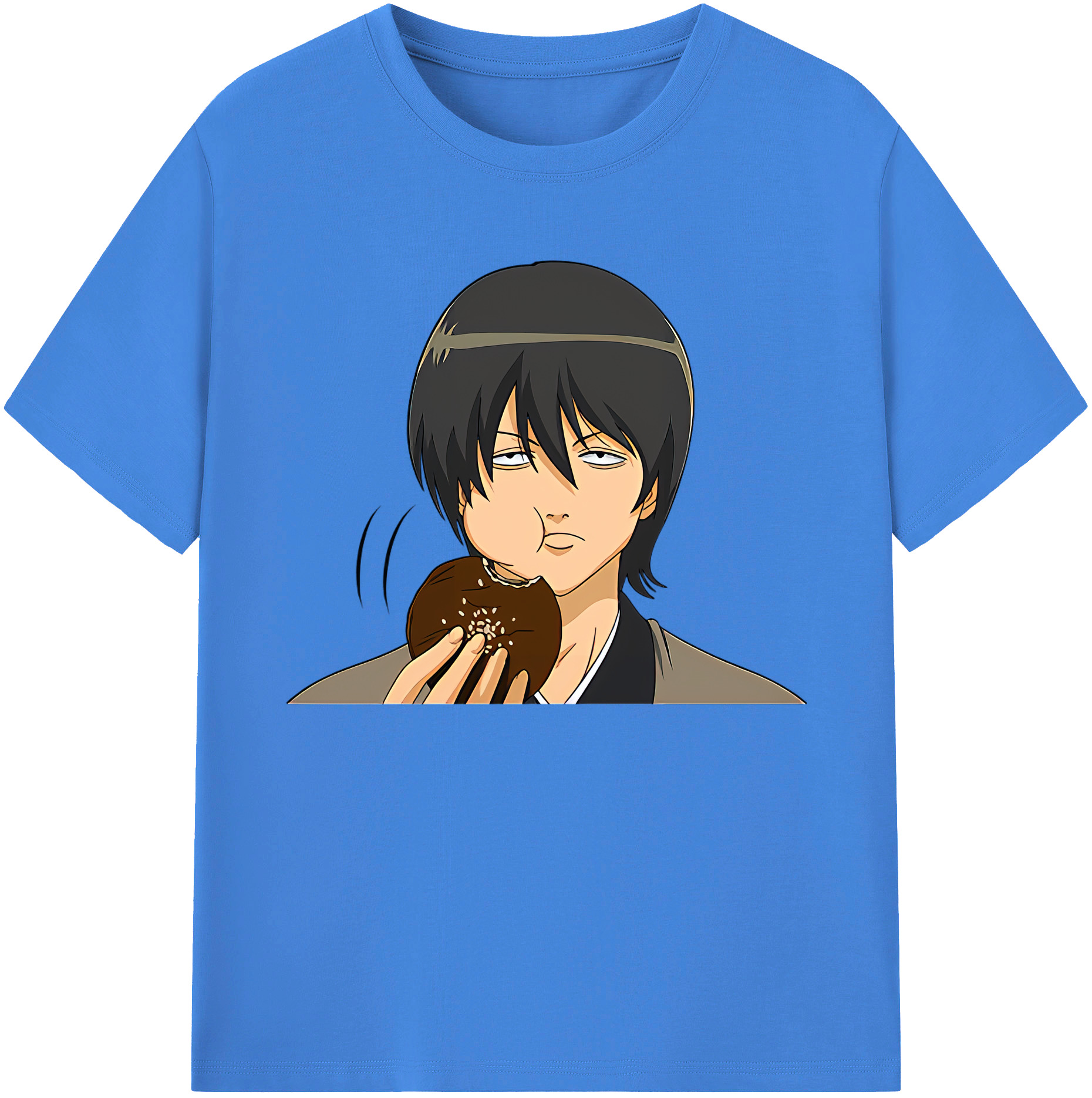 （画像用） ぎんたま 坂田銀時（さかたぎんとき） 神楽 志村新八（しむら しんぱち） GINTAMA Sakata Gintoki Kagura Shimura Shinpachi 綿100％ メンズ半袖Tシャツ｜肌触りやわらか＆通気性