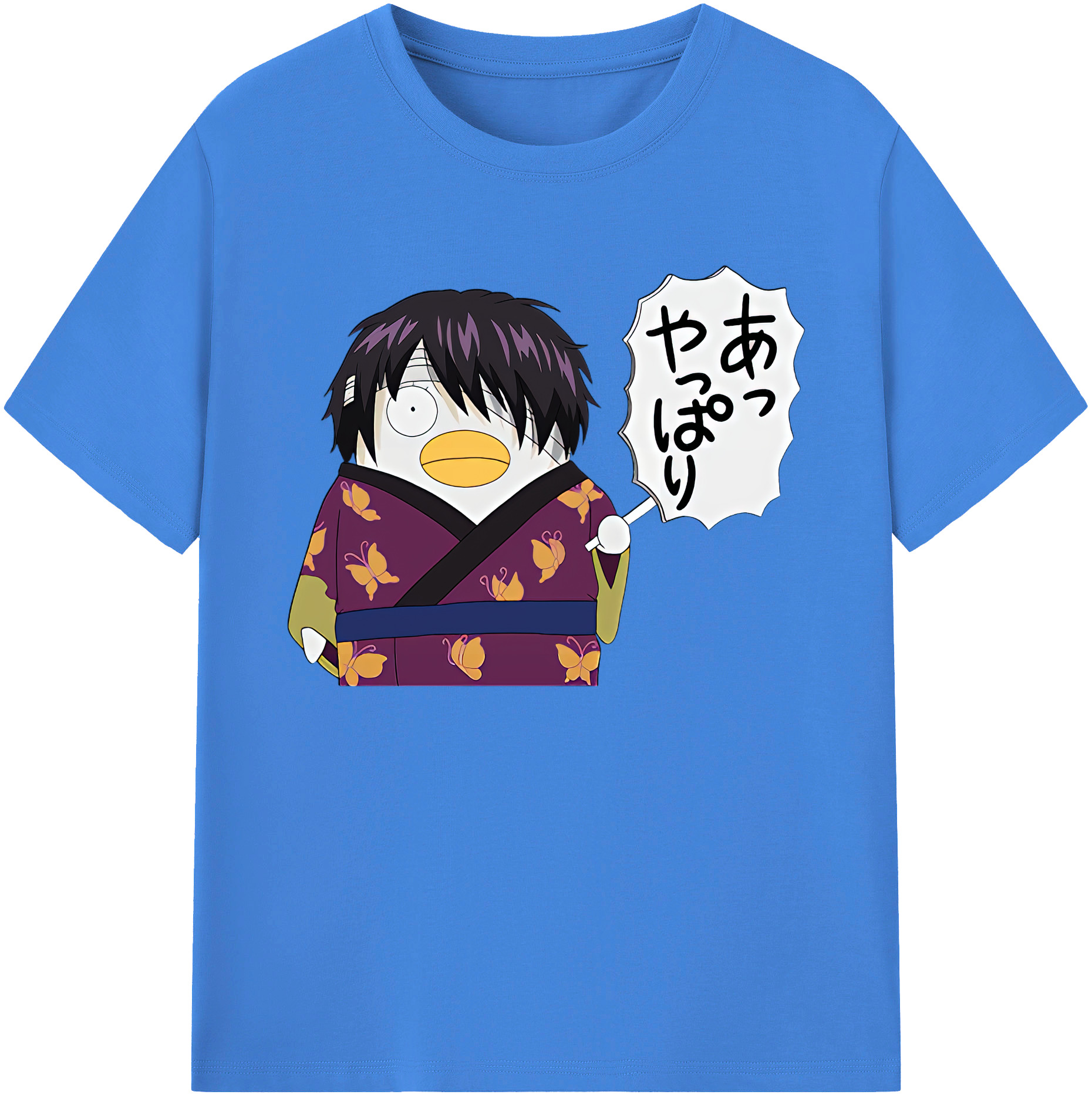 （画像用） ぎんたま 坂田銀時（さかたぎんとき） 神楽 志村新八（しむら しんぱち） GINTAMA Sakata Gintoki Kagura Shimura Shinpachi 綿100％ メンズ半袖Tシャツ｜肌触りやわらか＆通気性
