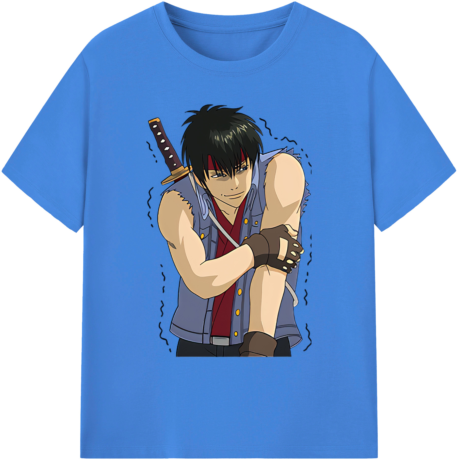 （画像用） ぎんたま 坂田銀時（さかたぎんとき） 神楽 志村新八（しむら しんぱち） GINTAMA Sakata Gintoki Kagura Shimura Shinpachi 綿100％ メンズ半袖Tシャツ｜肌触りやわらか＆通気性