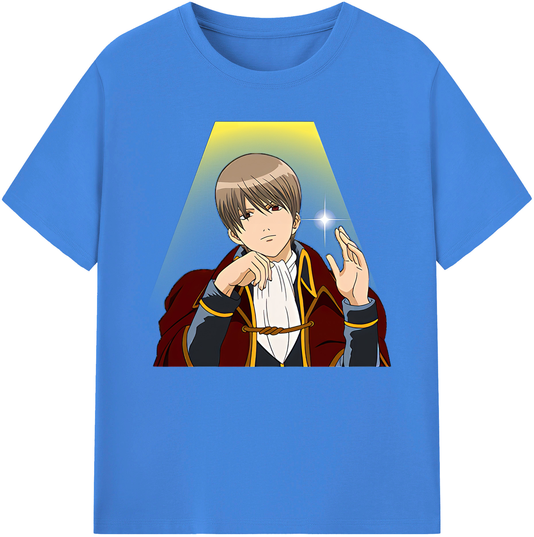 （画像用） ぎんたま 坂田銀時（さかたぎんとき） 神楽 志村新八（しむら しんぱち） GINTAMA Sakata Gintoki Kagura Shimura Shinpachi 綿100％ メンズ半袖Tシャツ｜肌触りやわらか＆通気性