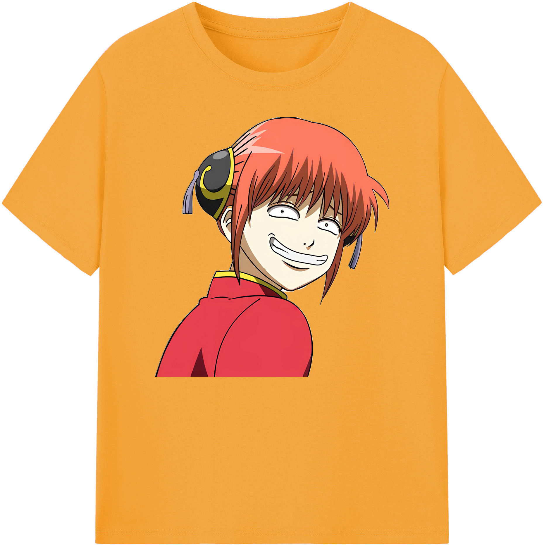 （画像用） ぎんたま 坂田銀時（さかたぎんとき） 神楽 志村新八（しむら しんぱち） GINTAMA Sakata Gintoki Kagura Shimura Shinpachi 綿100％ メンズ半袖Tシャツ｜肌触りやわらか＆通気性