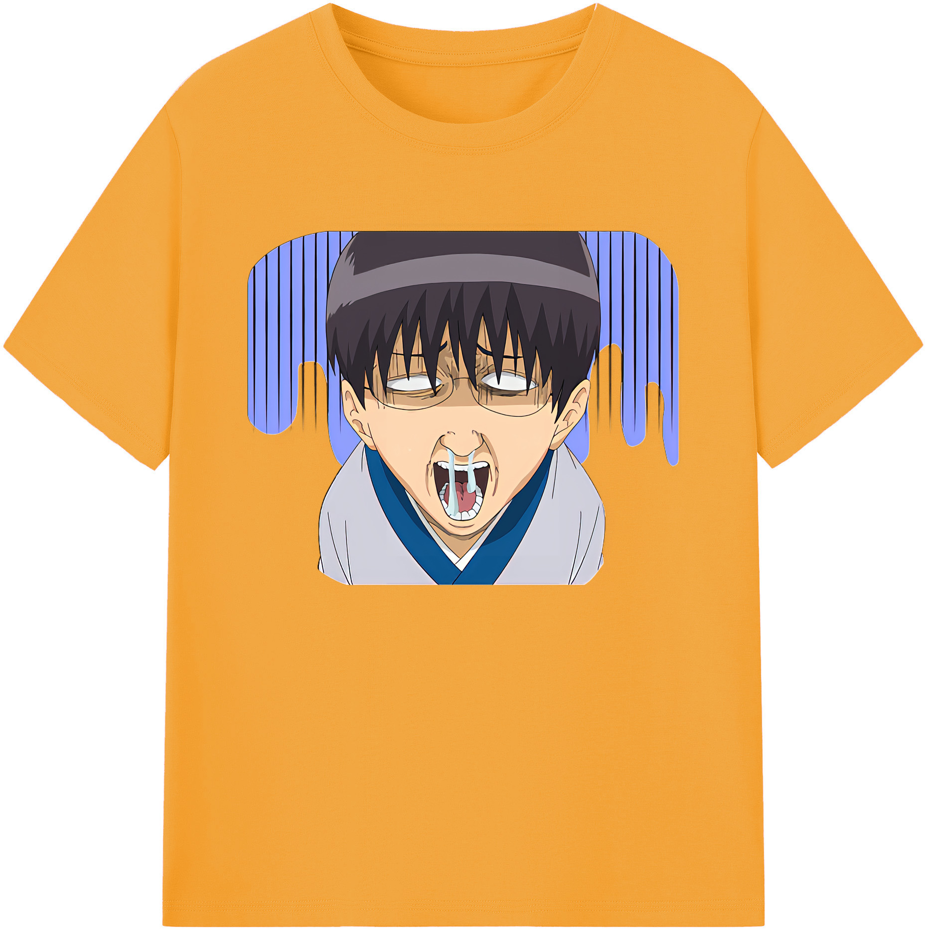 （画像用） ぎんたま 坂田銀時（さかたぎんとき） 神楽 志村新八（しむら しんぱち） GINTAMA Sakata Gintoki Kagura Shimura Shinpachi 綿100％ メンズ半袖Tシャツ｜肌触りやわらか＆通気性