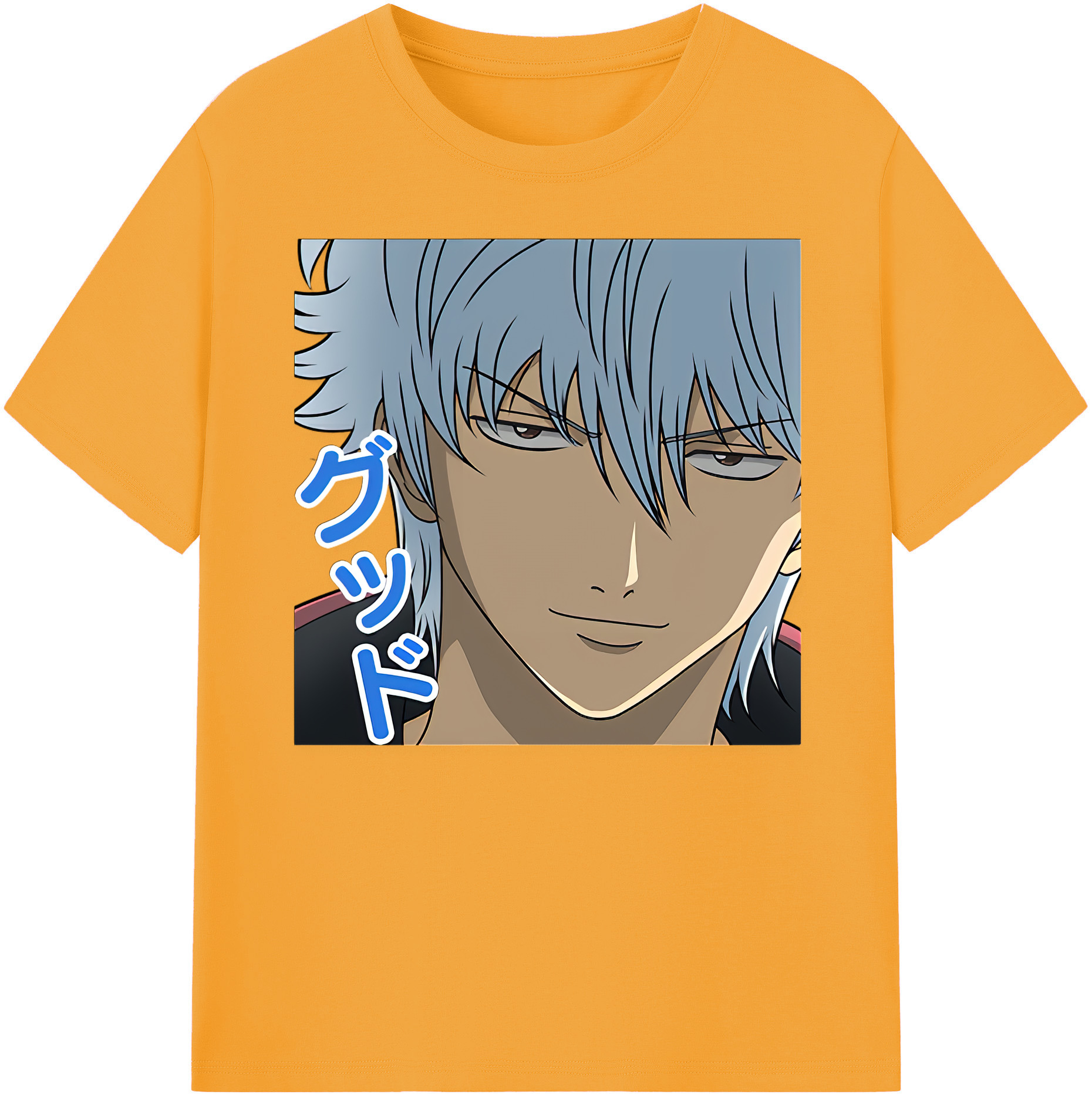 （画像用） ぎんたま 坂田銀時（さかたぎんとき） 神楽 志村新八（しむら しんぱち） GINTAMA Sakata Gintoki Kagura Shimura Shinpachi 綿100％ メンズ半袖Tシャツ｜肌触りやわらか＆通気性