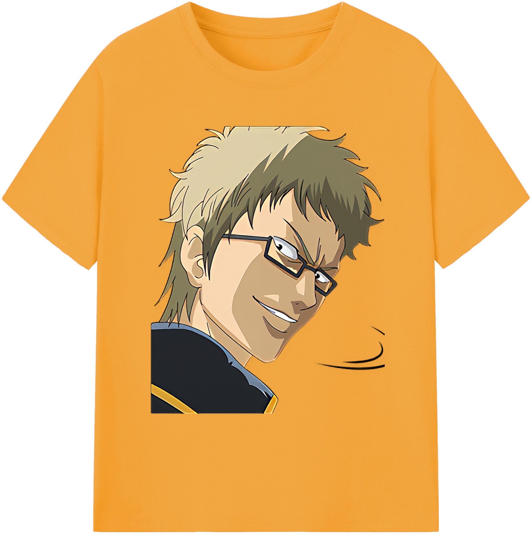 （画像用） ぎんたま 坂田銀時（さかたぎんとき） 神楽 志村新八（しむら しんぱち） GINTAMA Sakata Gintoki Kagura Shimura Shinpachi 綿100％ メンズ半袖Tシャツ｜肌触りやわらか＆通気性