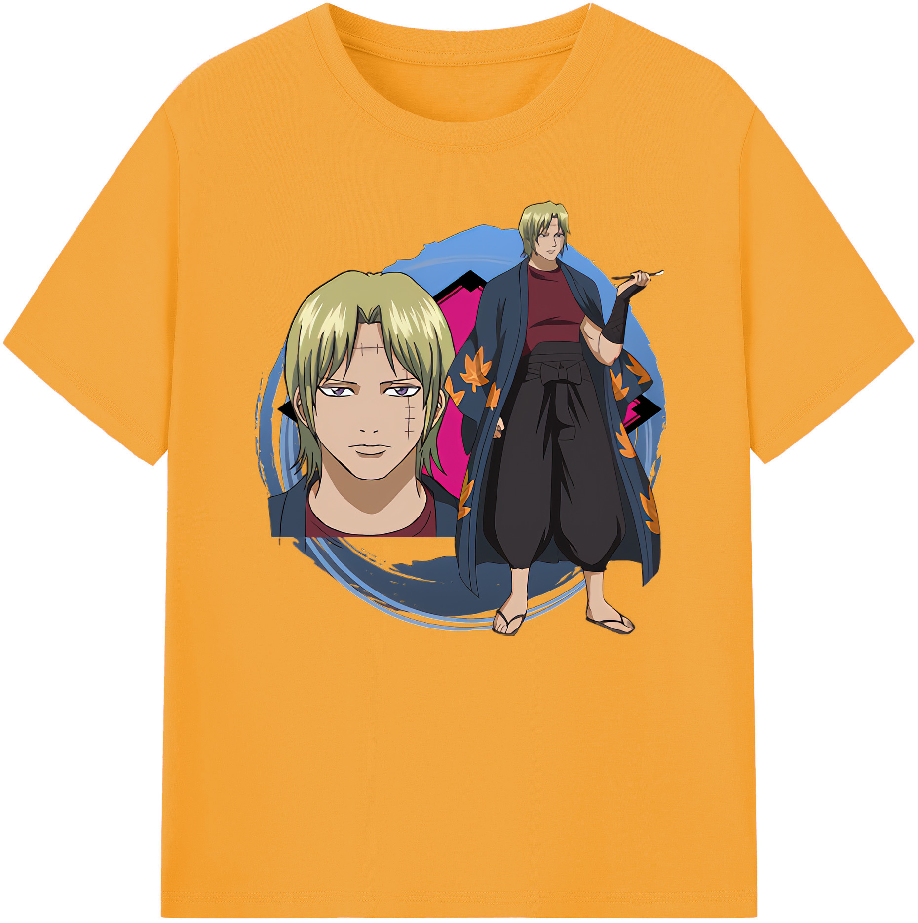 （画像用） ぎんたま 坂田銀時（さかたぎんとき） 神楽 志村新八（しむら しんぱち） GINTAMA Sakata Gintoki Kagura Shimura Shinpachi 綿100％ メンズ半袖Tシャツ｜肌触りやわらか＆通気性