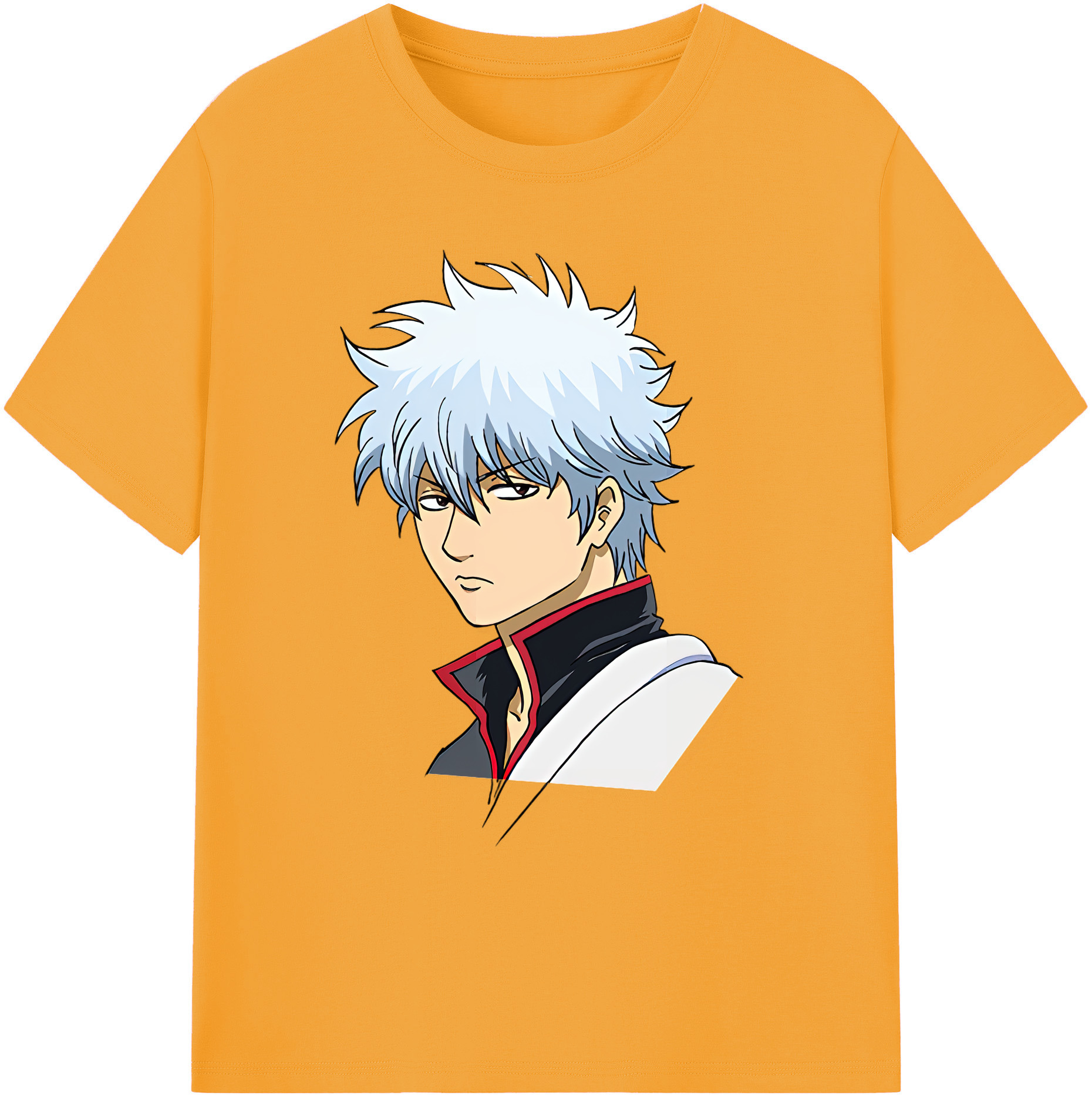 （画像用） ぎんたま 坂田銀時（さかたぎんとき） 神楽 志村新八（しむら しんぱち） GINTAMA Sakata Gintoki Kagura Shimura Shinpachi 綿100％ メンズ半袖Tシャツ｜肌触りやわらか＆通気性